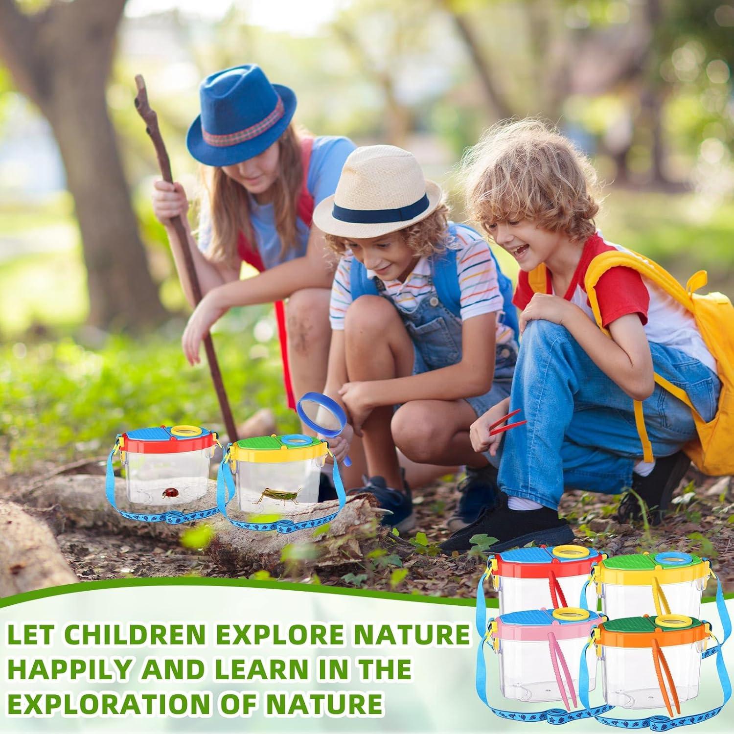 Kit de Observación de Insectos para Niños 4 Piezas Halloscume