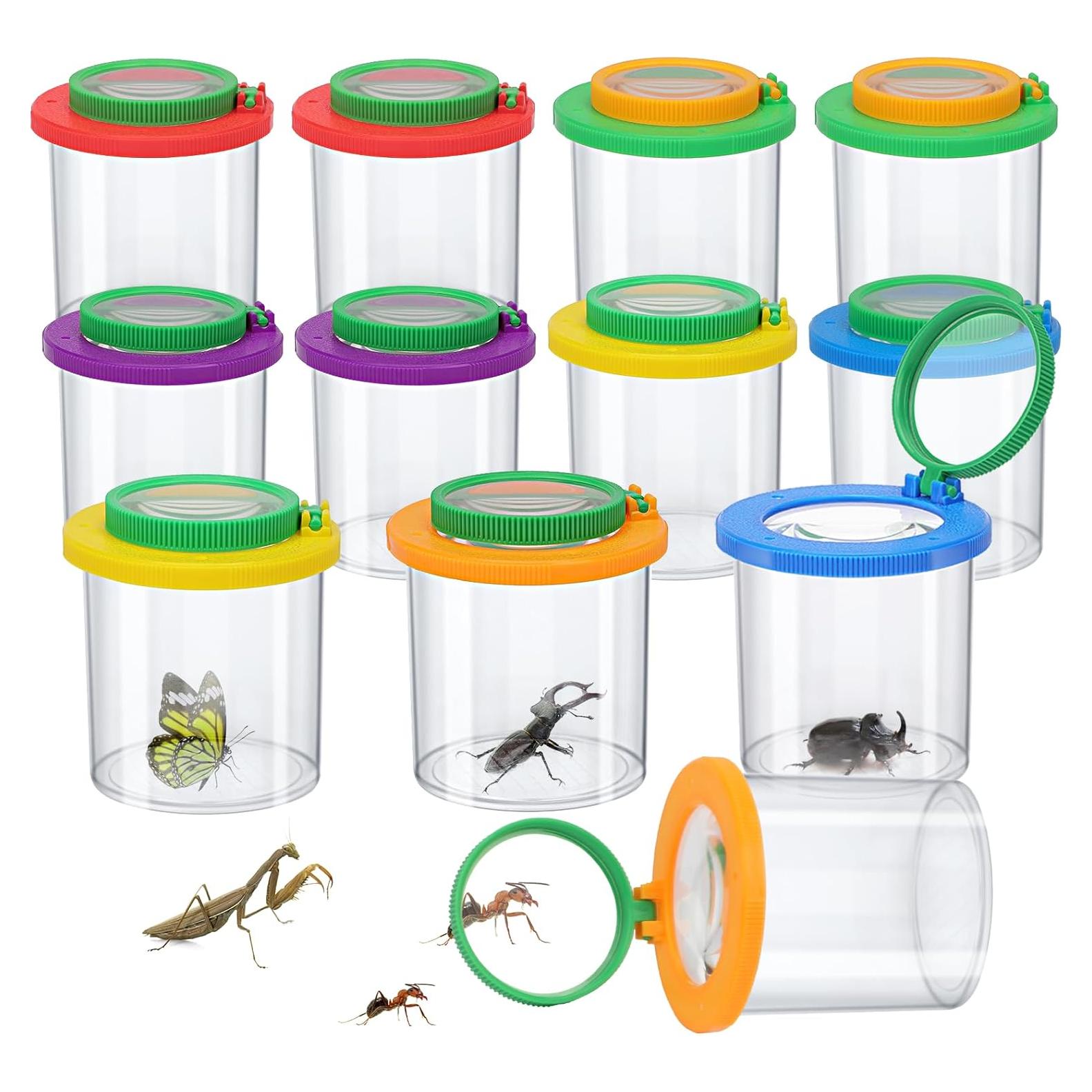 Caja Aumentadora de Insectos Coopay 12 Piezas con Visor