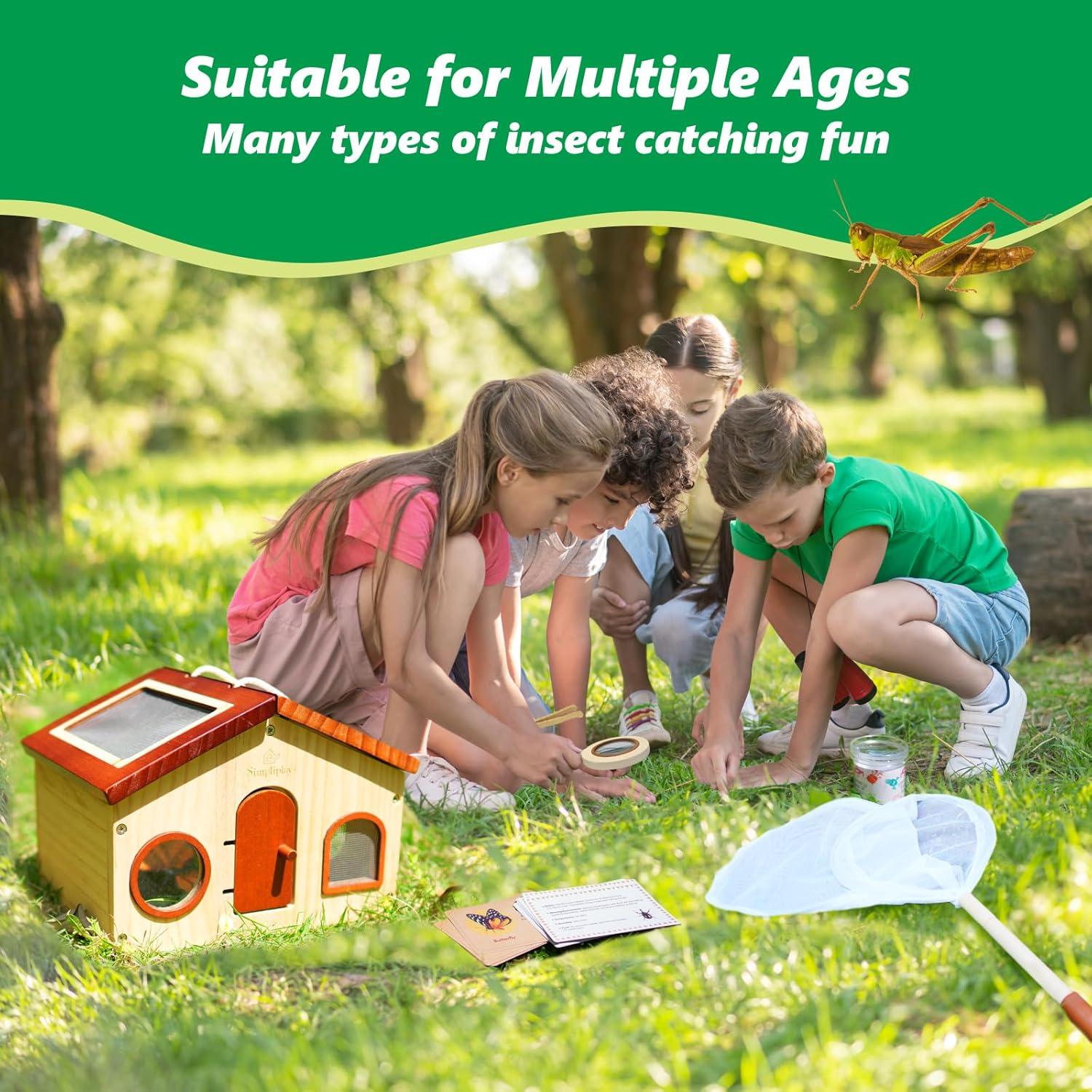 Kit de Exploración de Insectos SimpliPlay para Niños 0-8 Años