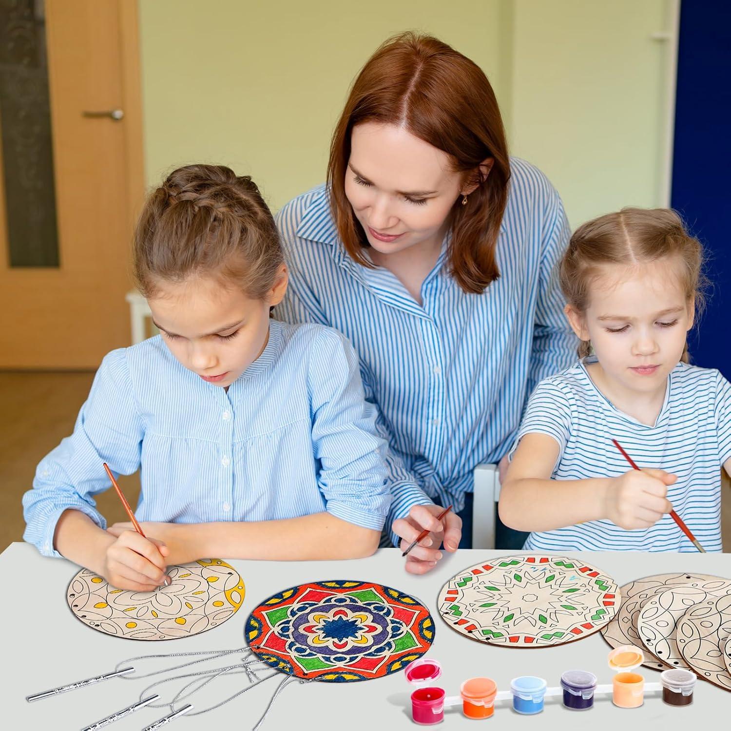 Kit de Manualidades Campana de Viento Mandala Silipull 24 Piezas