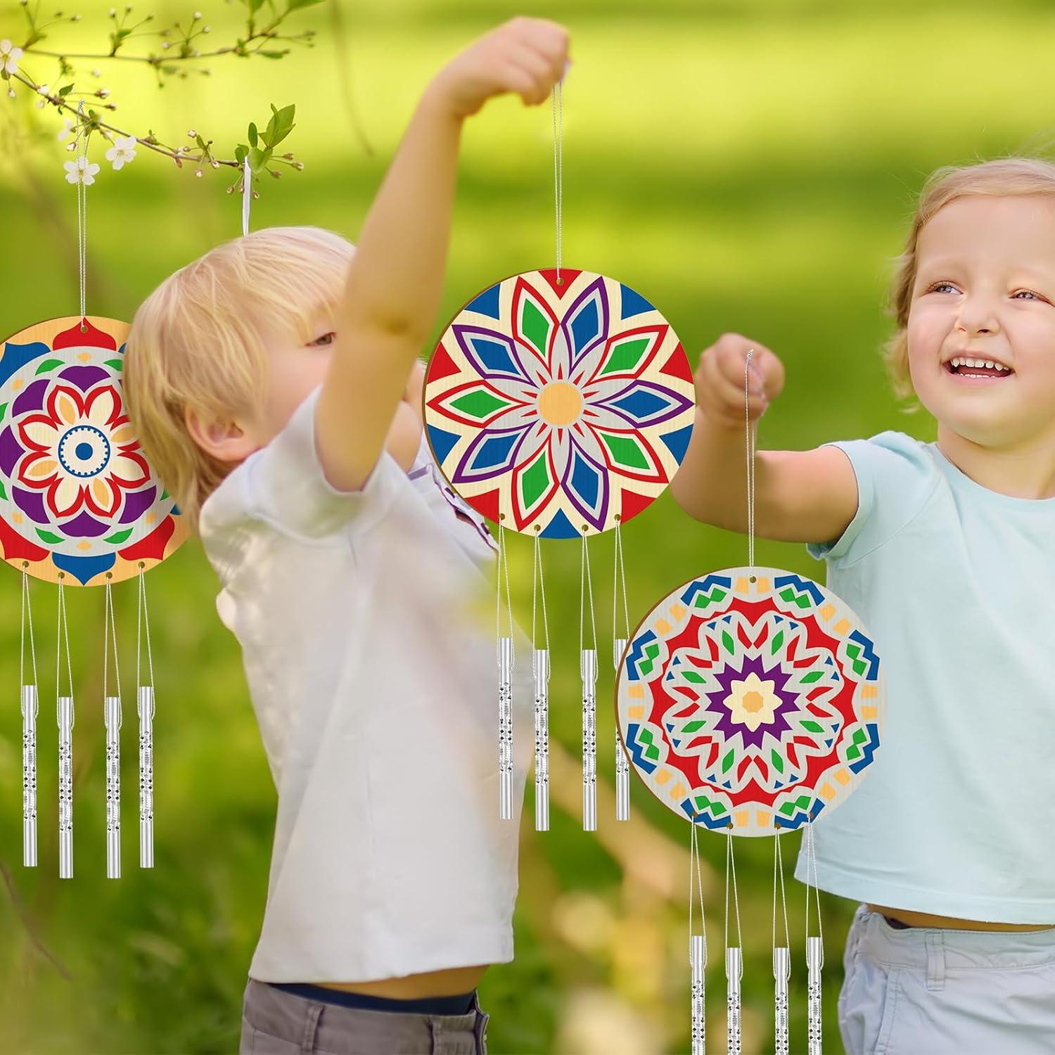 Kit de Manualidades Campana de Viento Mandala Silipull 24 Piezas