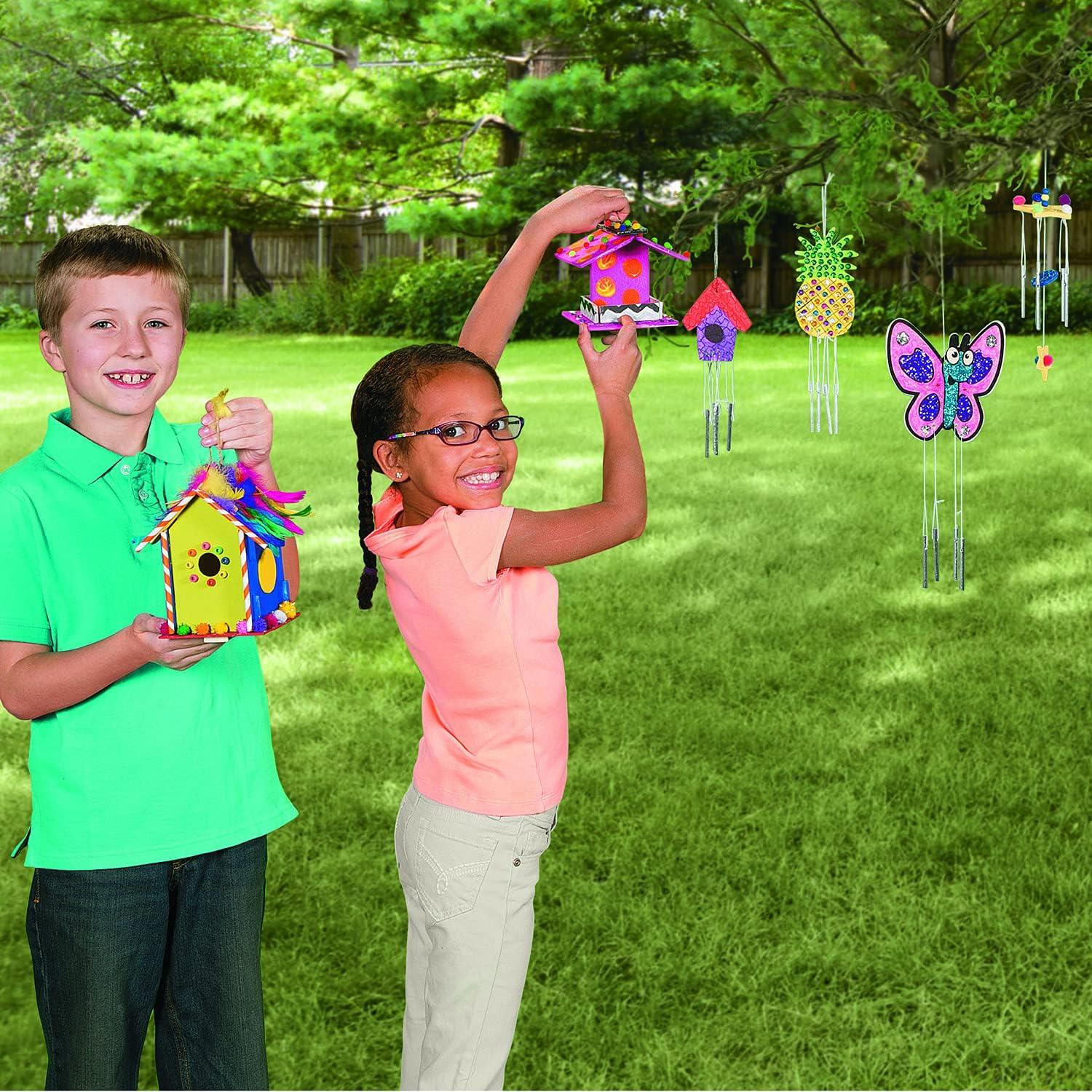 Campanas de Viento de Madera para Pintar Fun Express - 12 Unidades