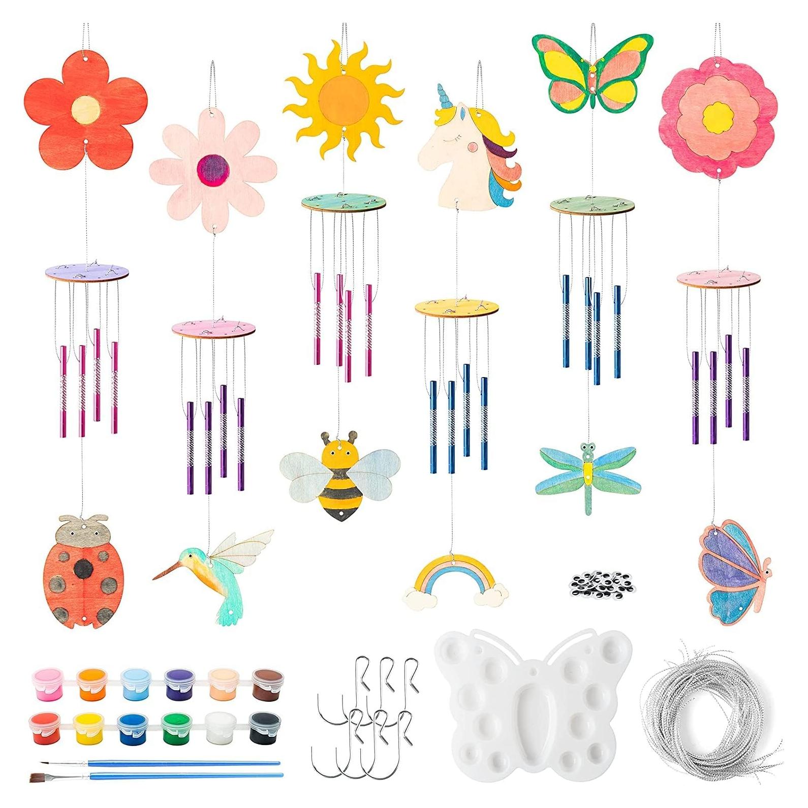 Kit de Campanas de Viento BeYumi para Niños DIY - 12 Piezas