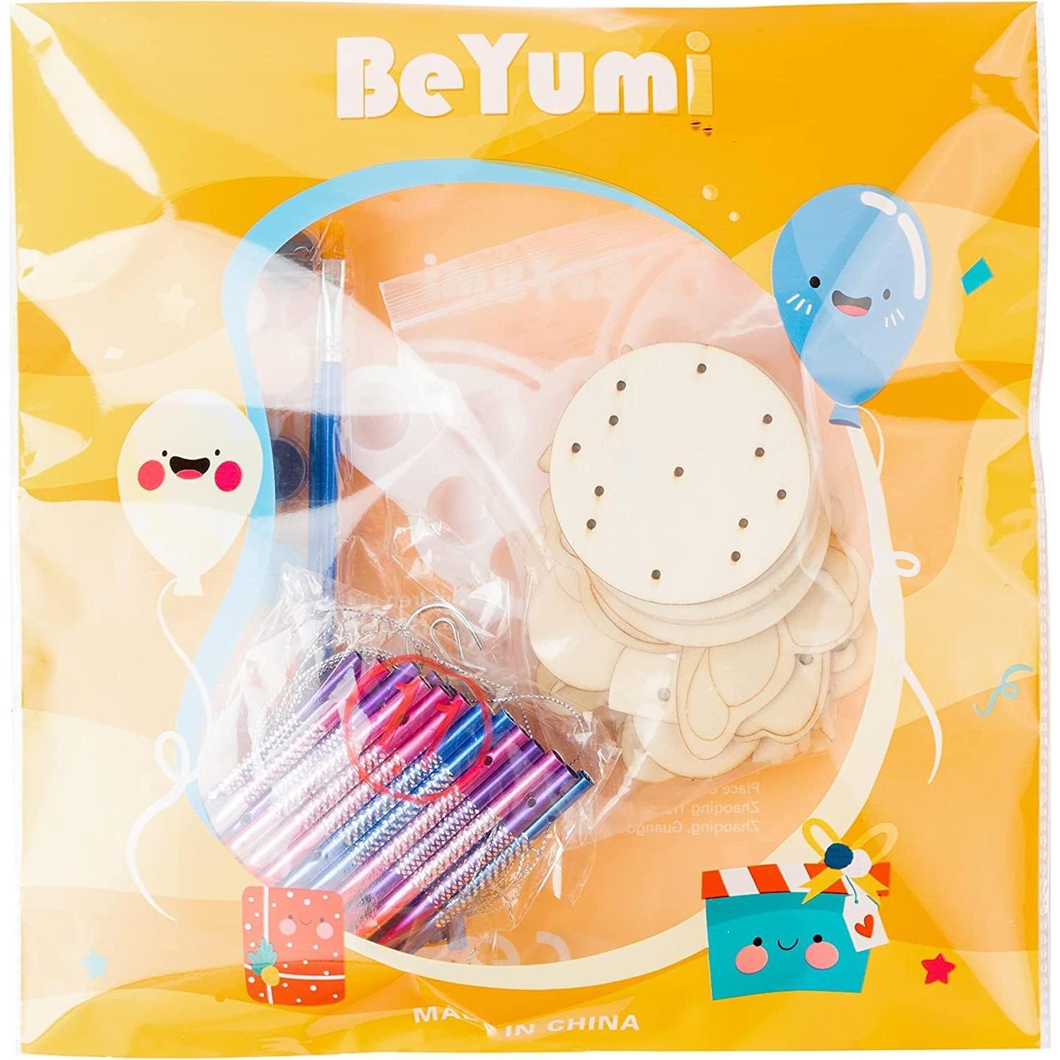 Kit de Campanas de Viento BeYumi para Niños DIY - 12 Piezas