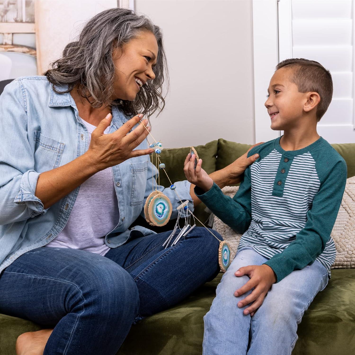 Kit de Carillón Geoda Hapinest para Niños 8-12 Años