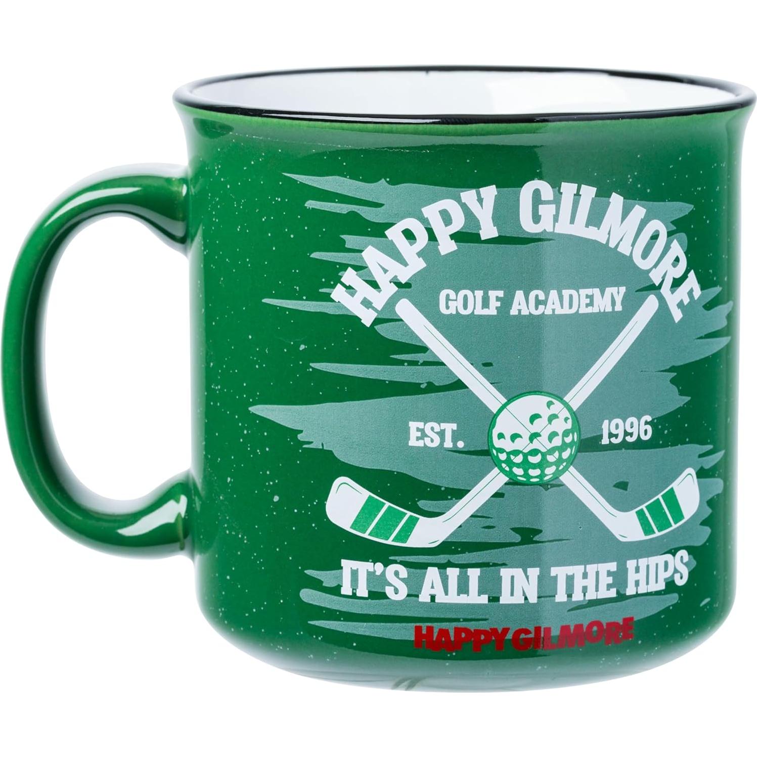 Taza Camper Cerámica Silver Buffalo Happy Gilmore 591 ml
