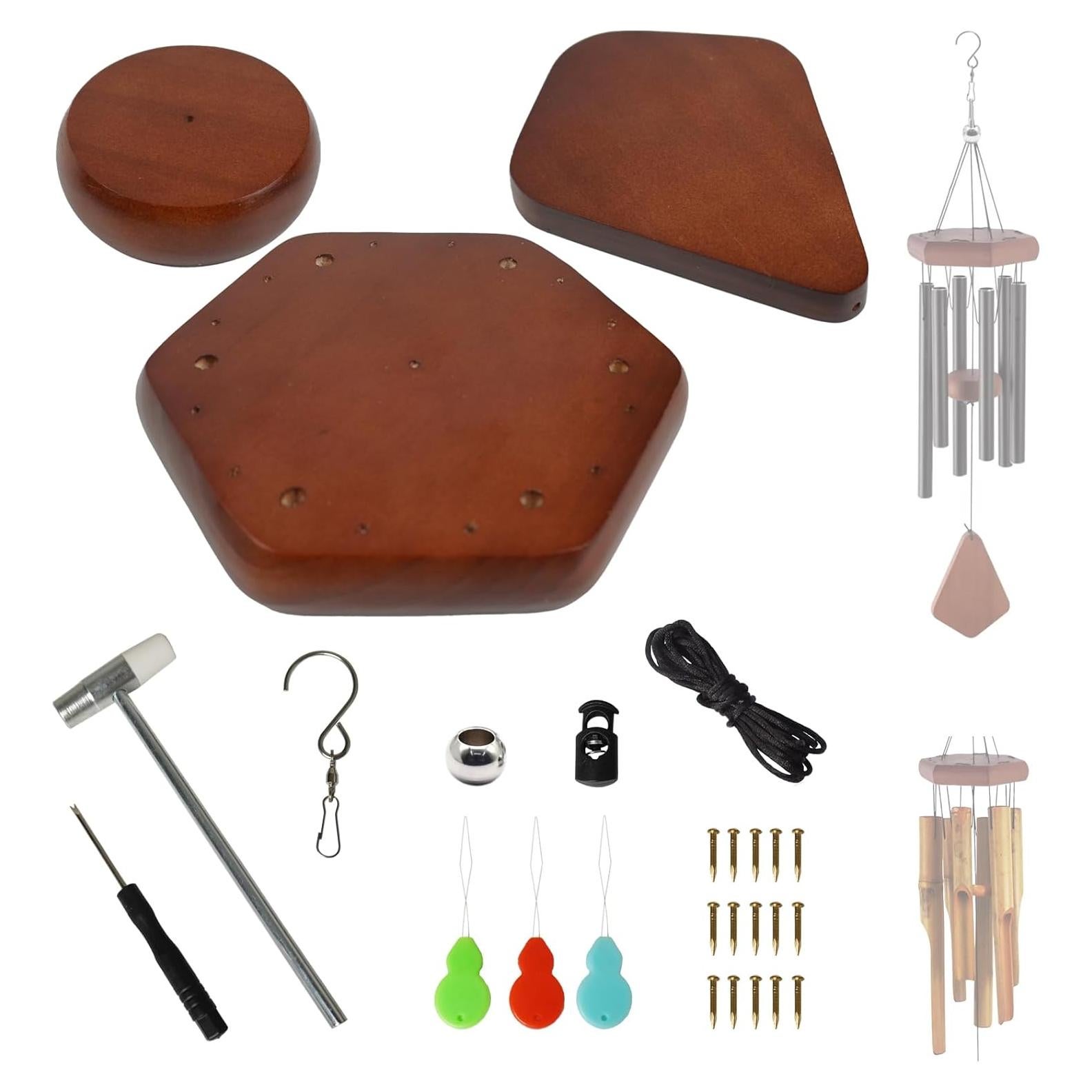 Kit de Piezas para Campanas de Viento SPNKMJUJ 28 PCS