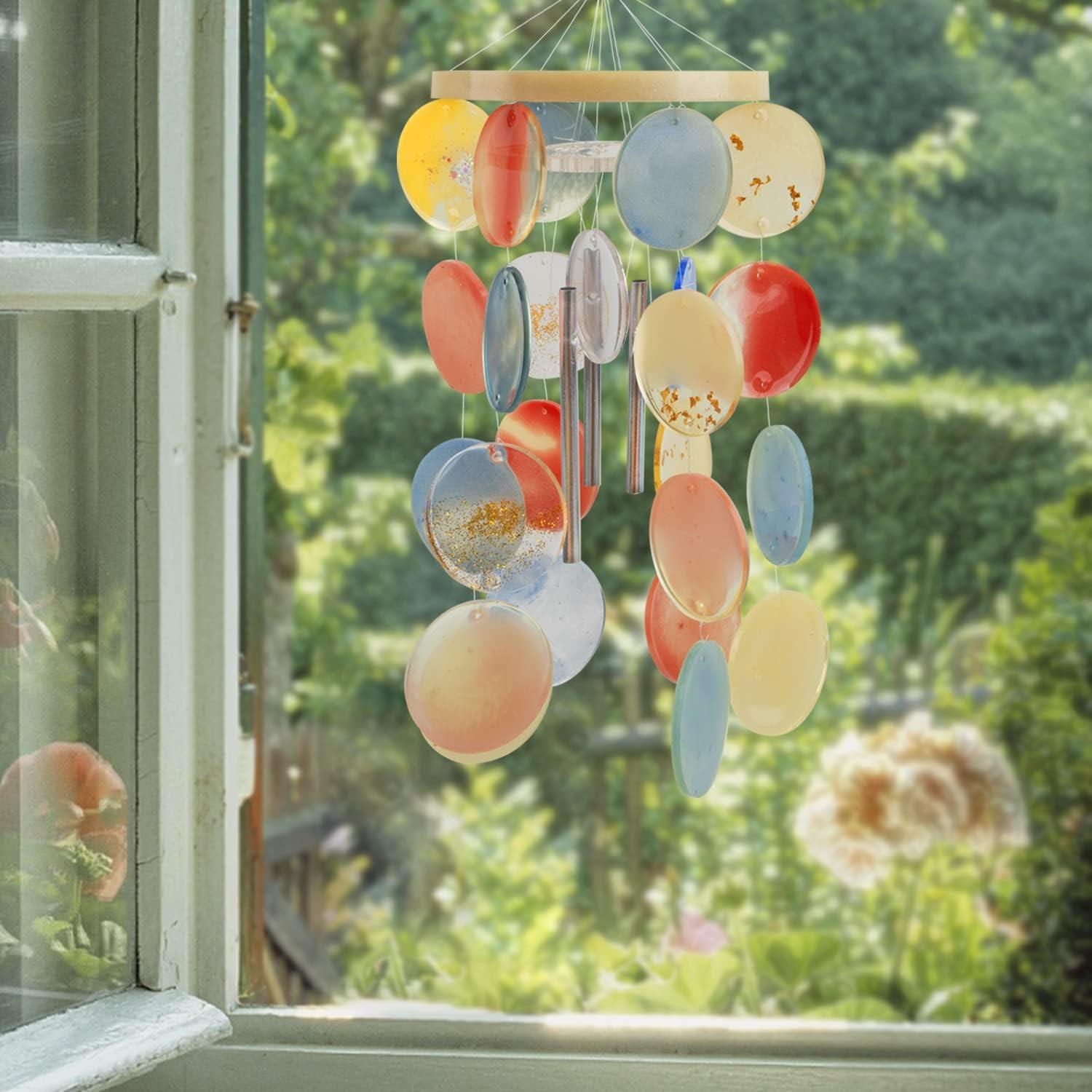 Kit de Moldes de Silicona Temlum para Campanas de Viento