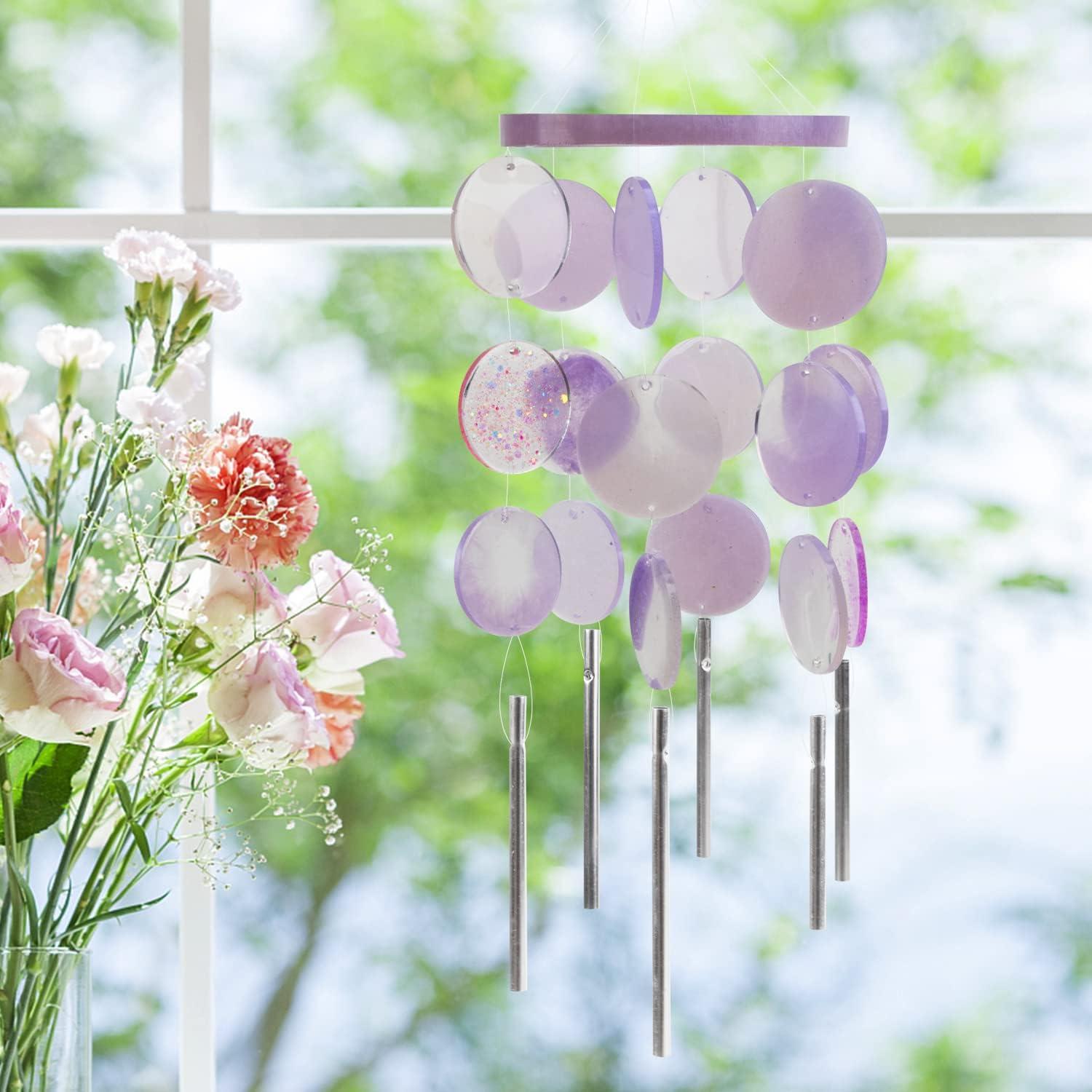 Kit de Moldes de Silicona Temlum para Campanas de Viento