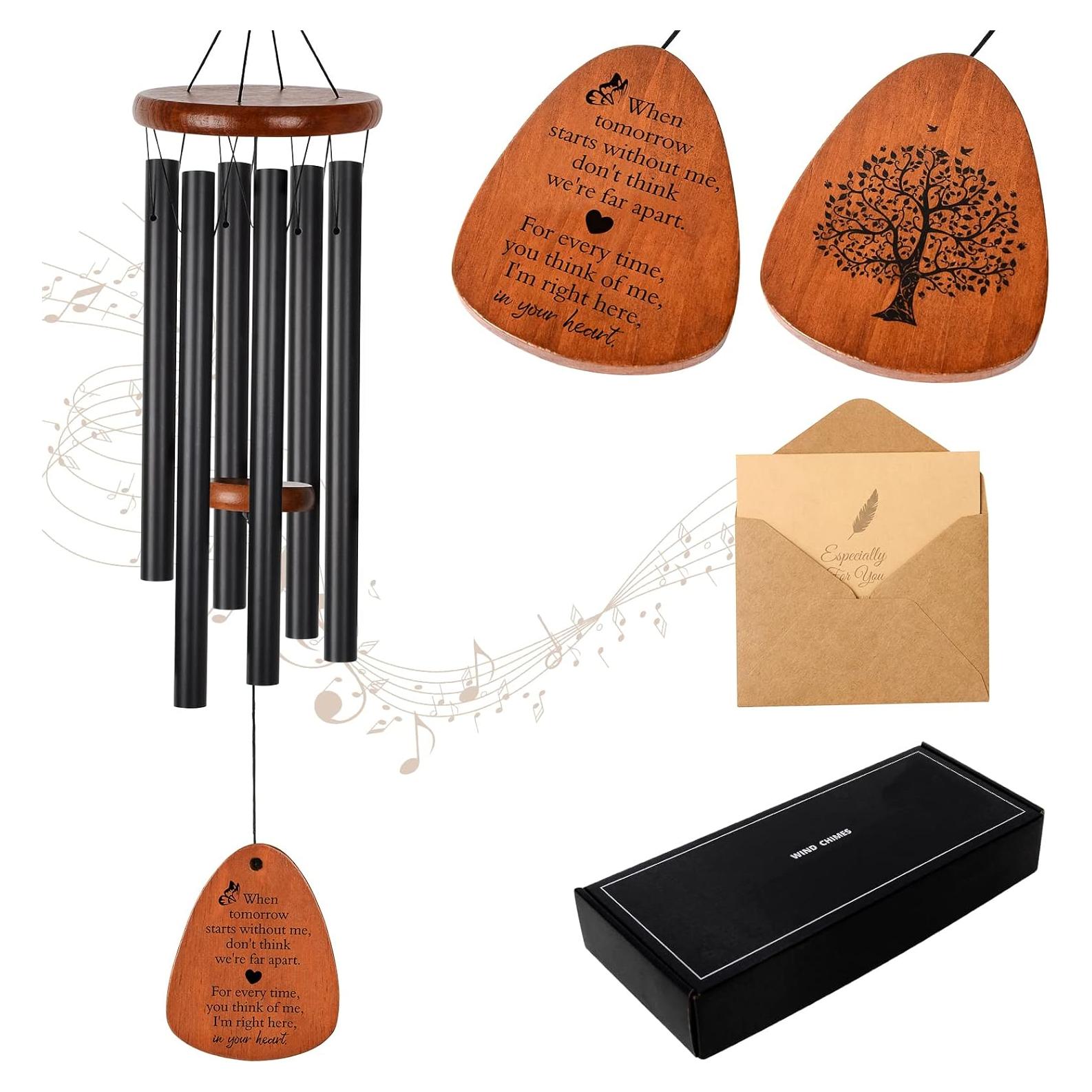 Campana de Viento Conmemorativa JOBOSI 25 cm Mariposa