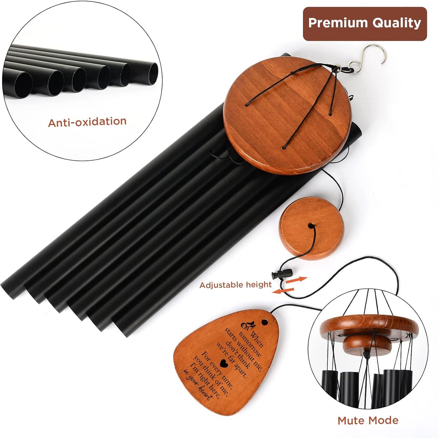 Campana de Viento Conmemorativa JOBOSI 25 cm Mariposa