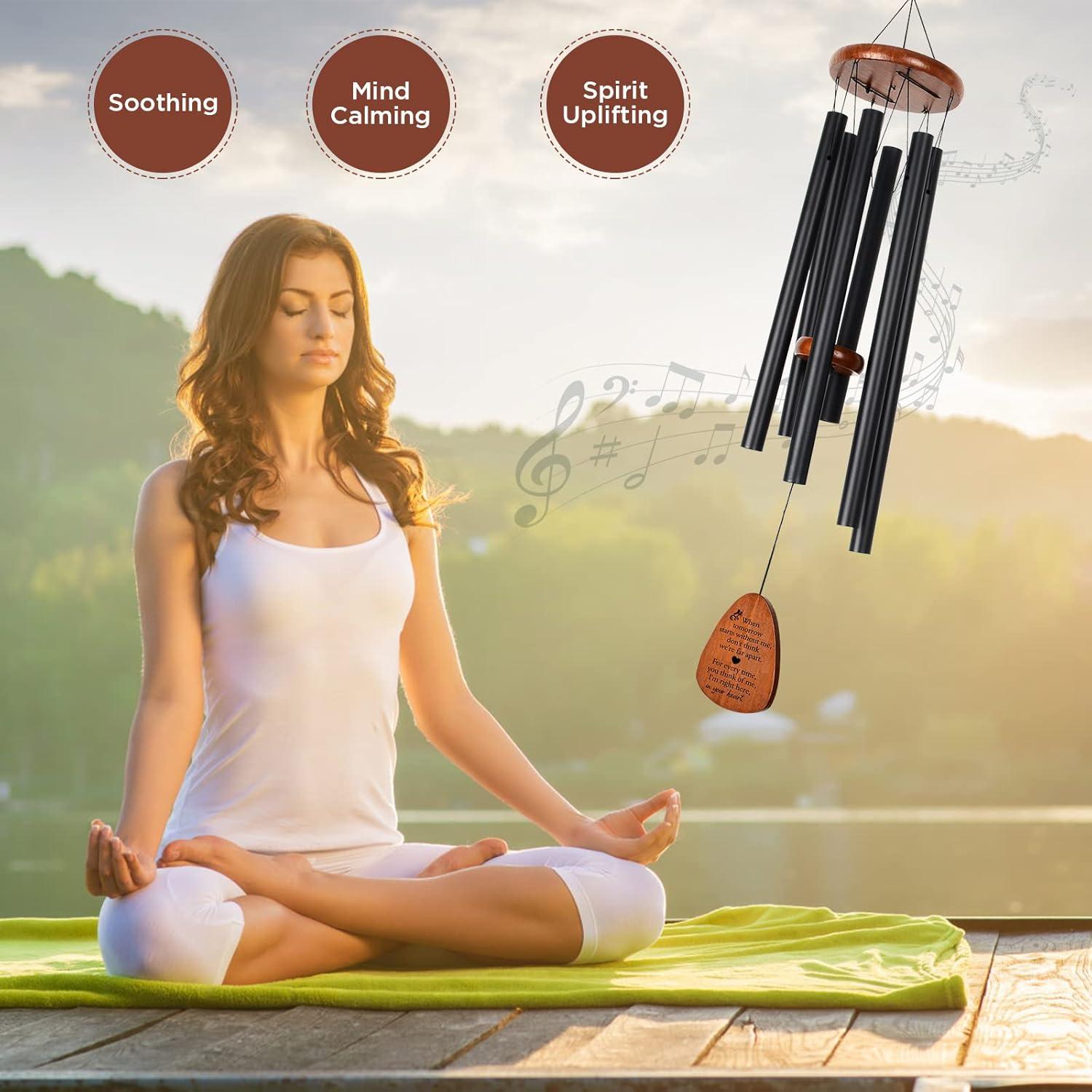 Campana de Viento Conmemorativa JOBOSI 25 cm Mariposa