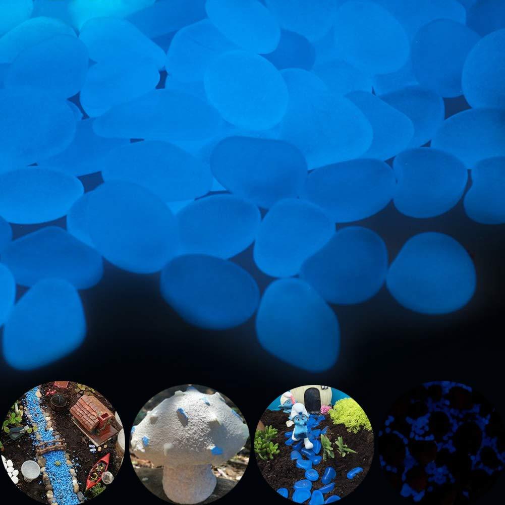 Piedras Brillantes GloCarnival 300 pcs Azules Luminiscentes