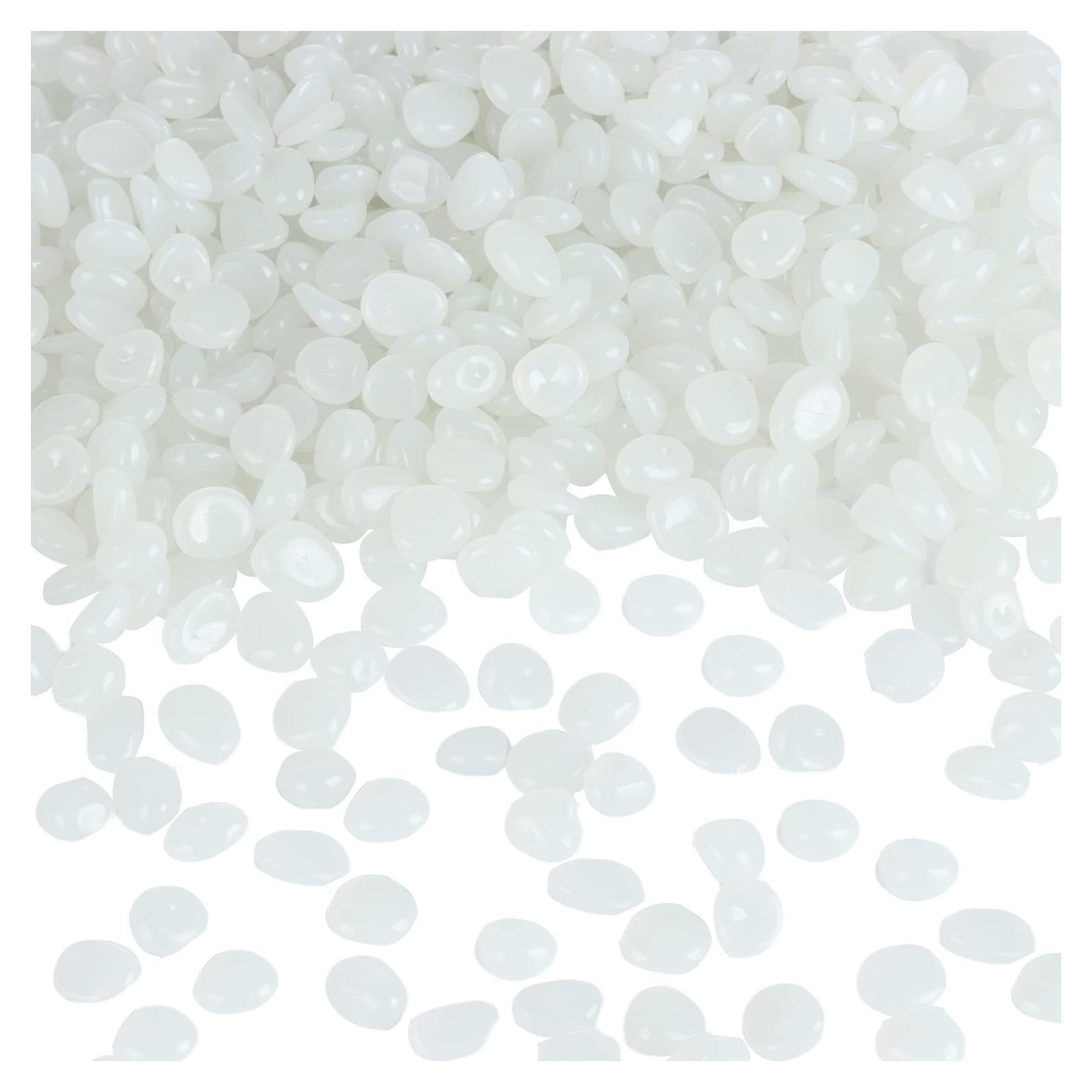 900 Piedras Brillantes en la Oscuridad Oubest 1.4 cm - Blanco