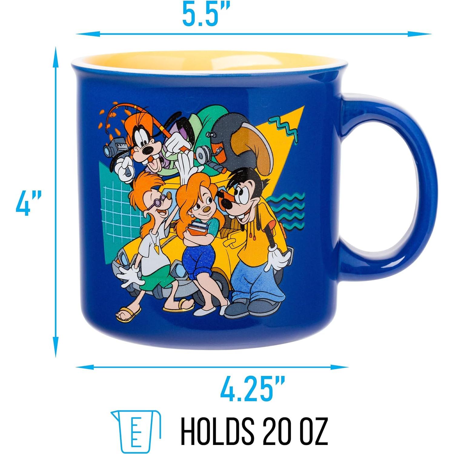 Taza Camper Cerámica Silver Buffalo A Goofy Movie 591 ml