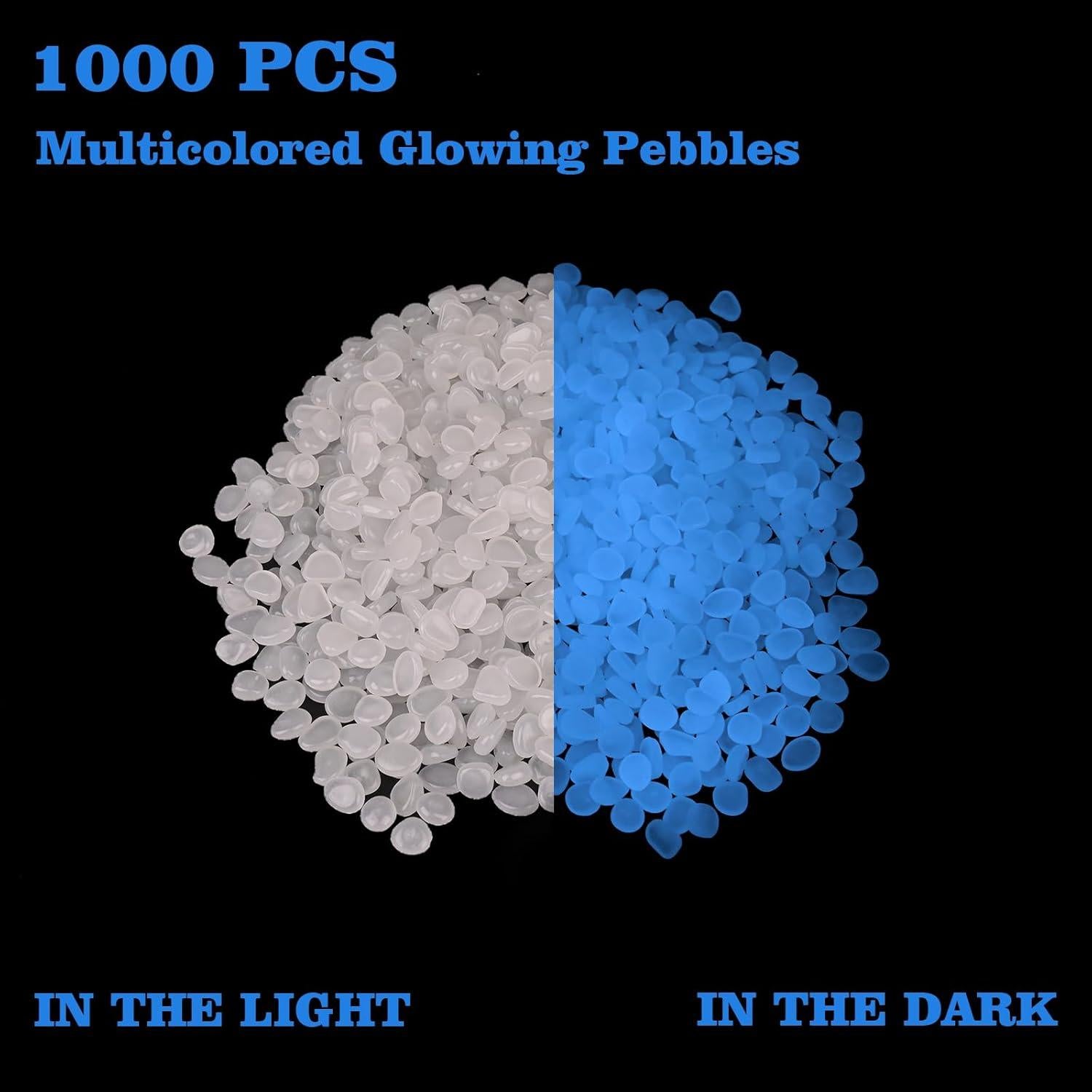 1000 Piedras Brillantes en la Oscuridad BokingOne 1.4 cm