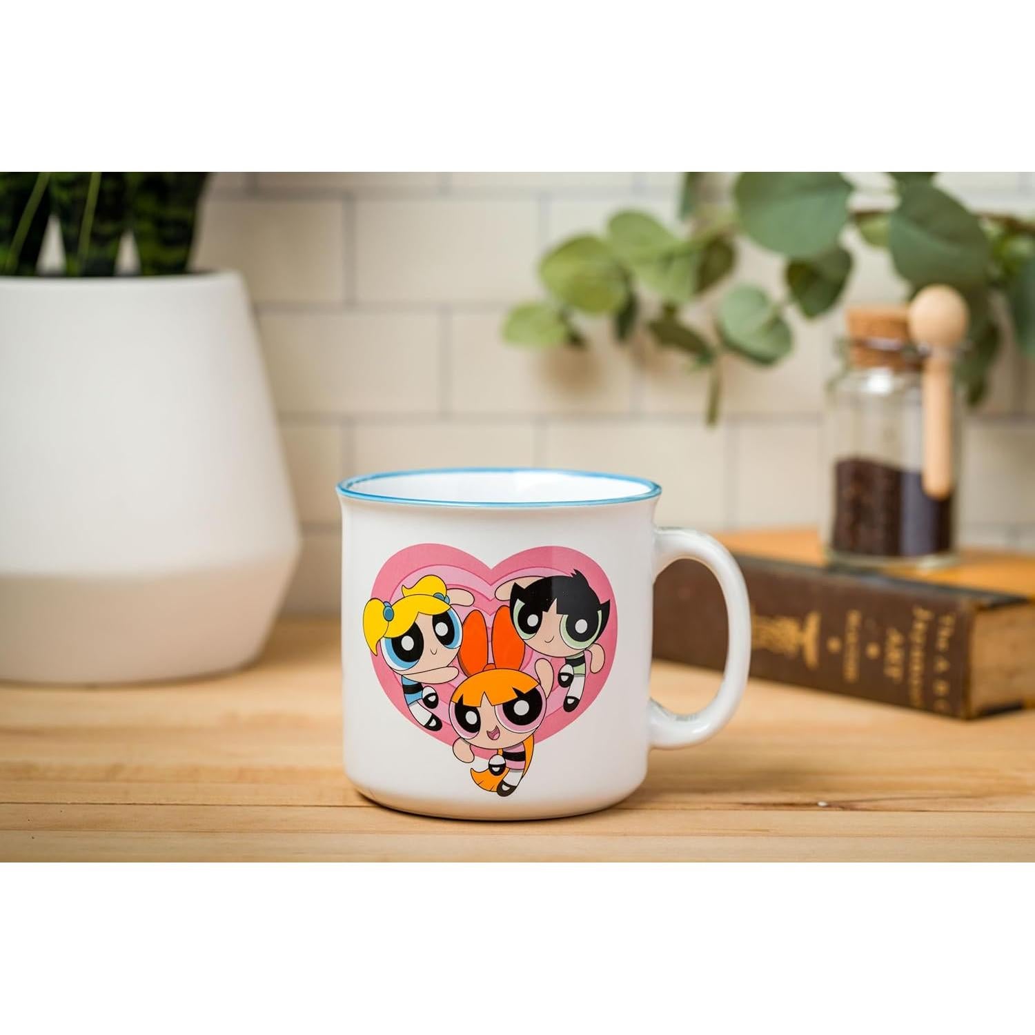 Taza Camper Cerámica Silver Buffalo Chicas Superpoderosas 591ml