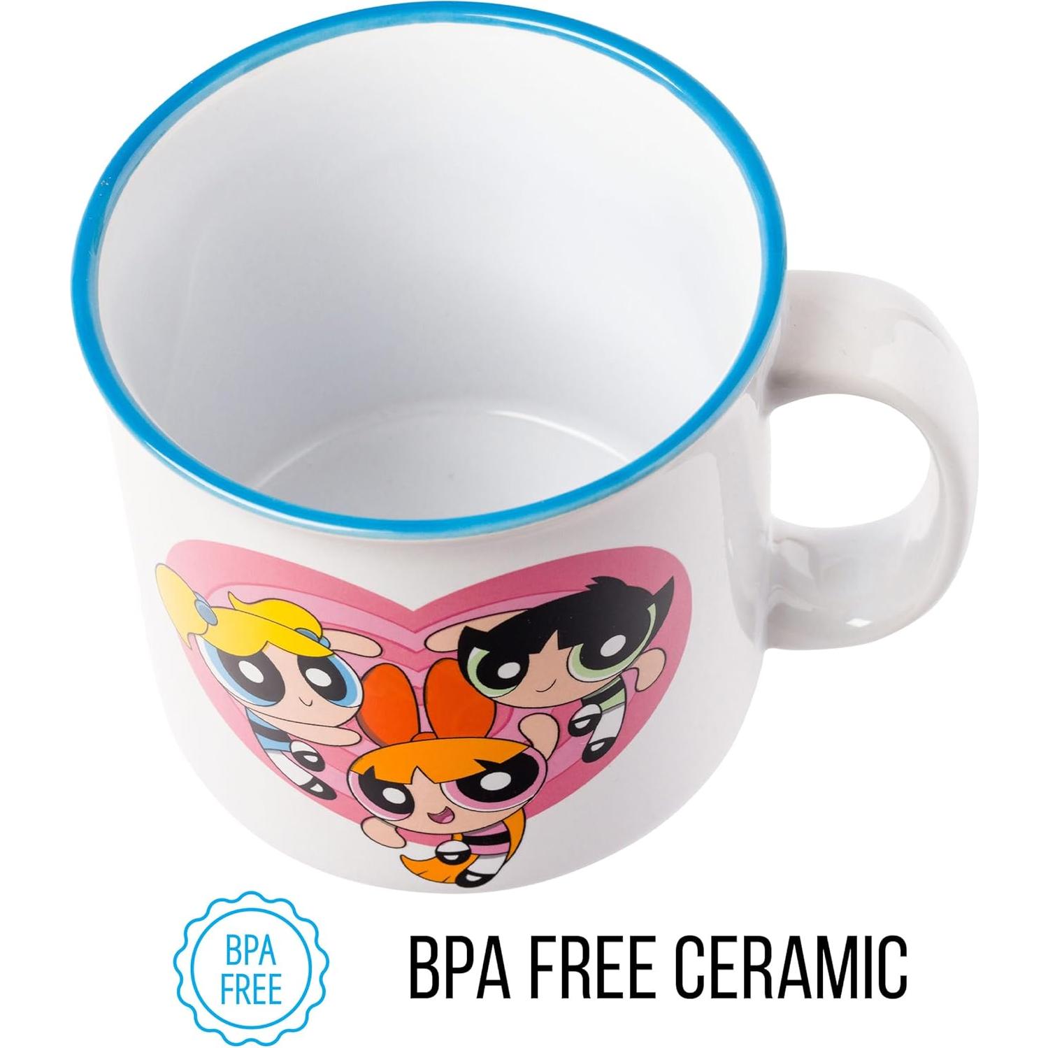 Taza Camper Cerámica Silver Buffalo Chicas Superpoderosas 591ml