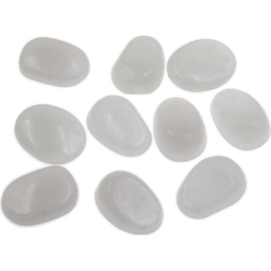Piedras Brillantes Grandes QTTLLI 10Pcs para Jardín 14.1cm