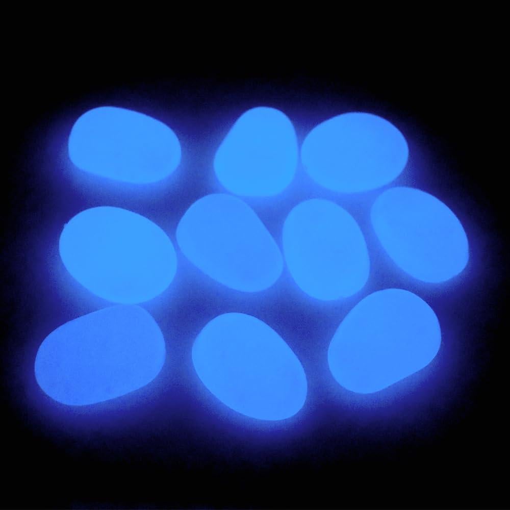 Piedras Brillantes Grandes QTTLLI 10Pcs para Jardín 14.1cm