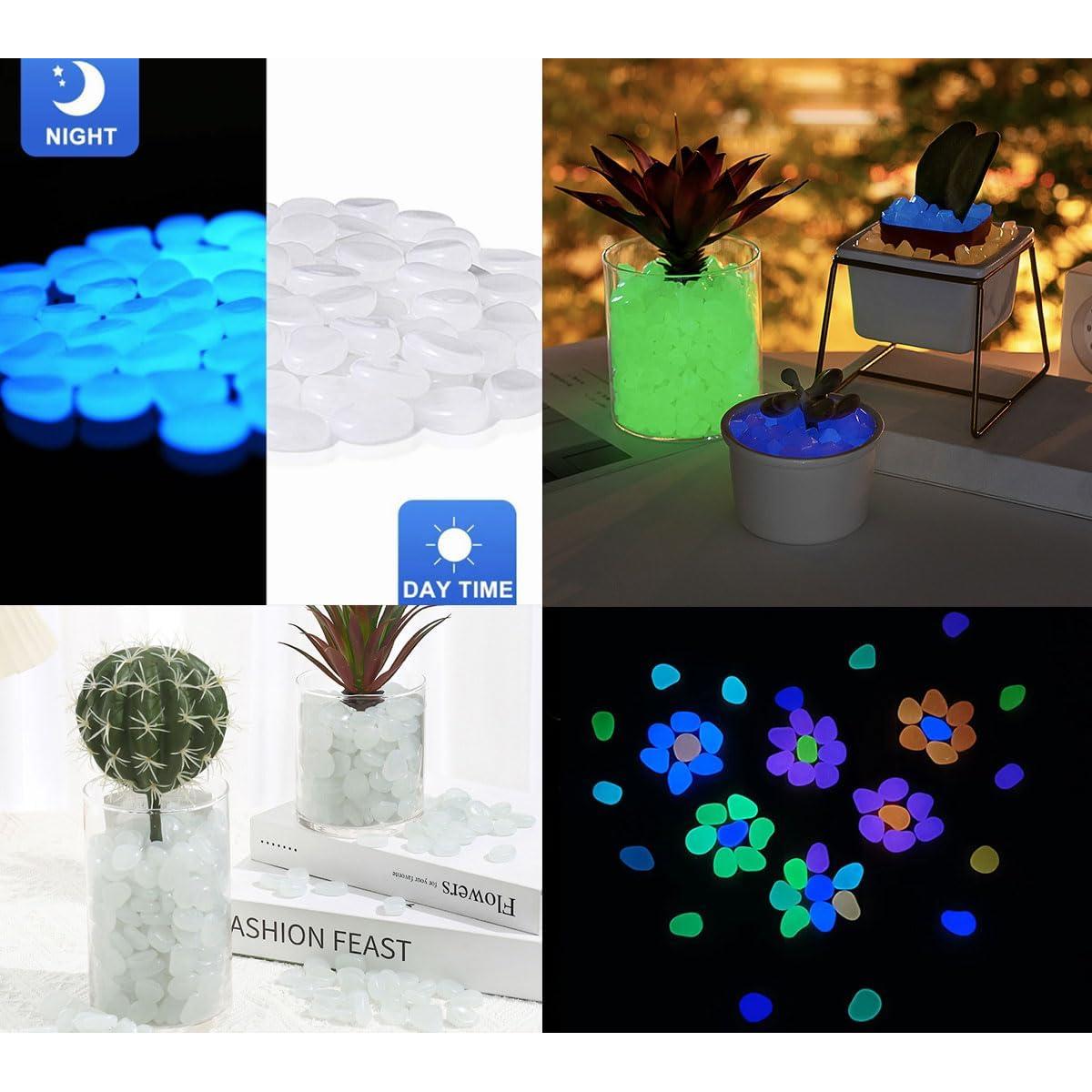 Piedras Brillantes en la Oscuridad 1000 Pcs OMCleaner