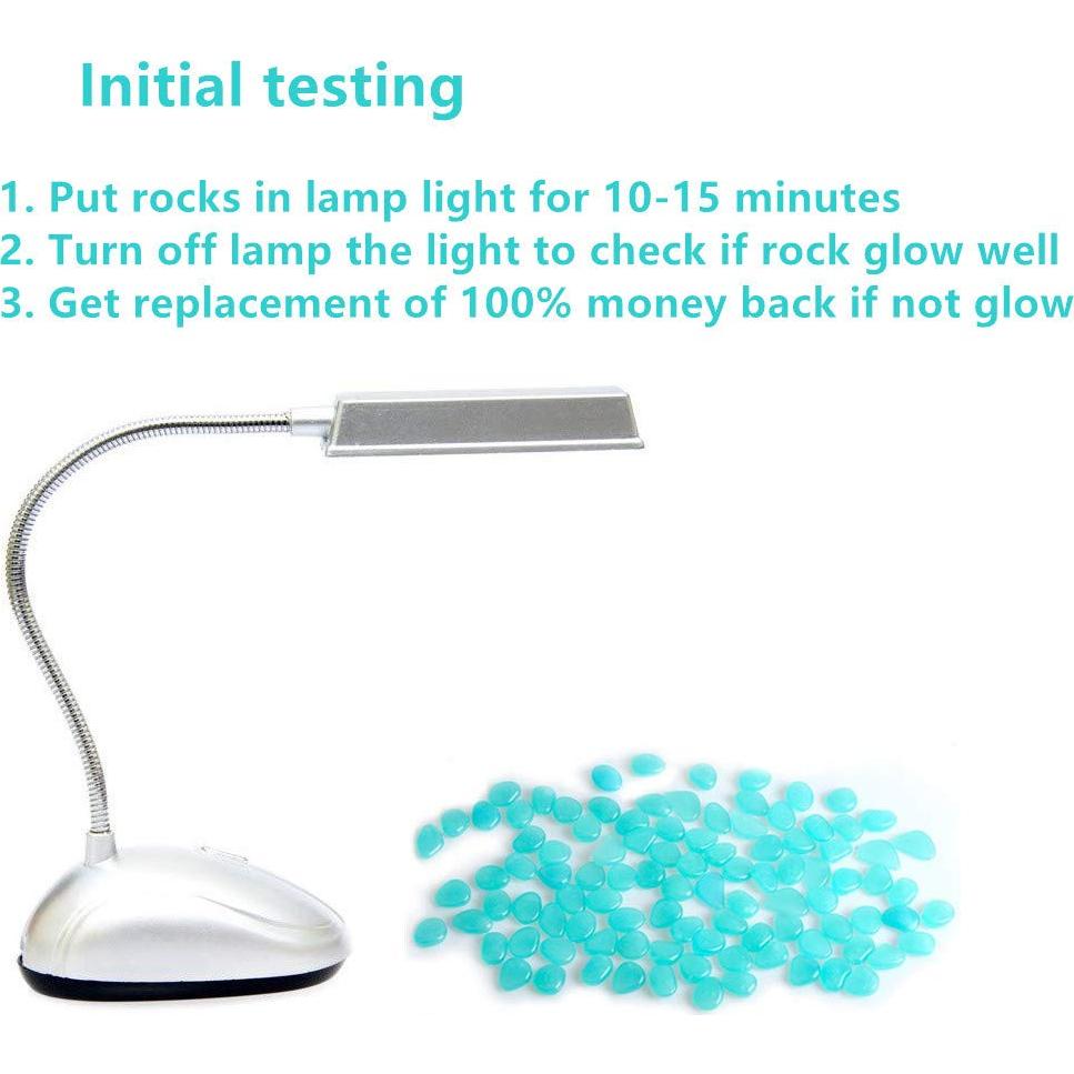 Piedras Luminosas 550 Pcs 1.09 kg Grava Decorativa Ecológica