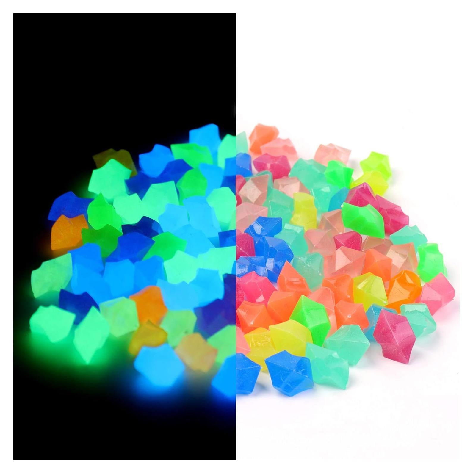 Piedras Brillantes para Acuarios Oubest 300Pc 1.4cm Decoración