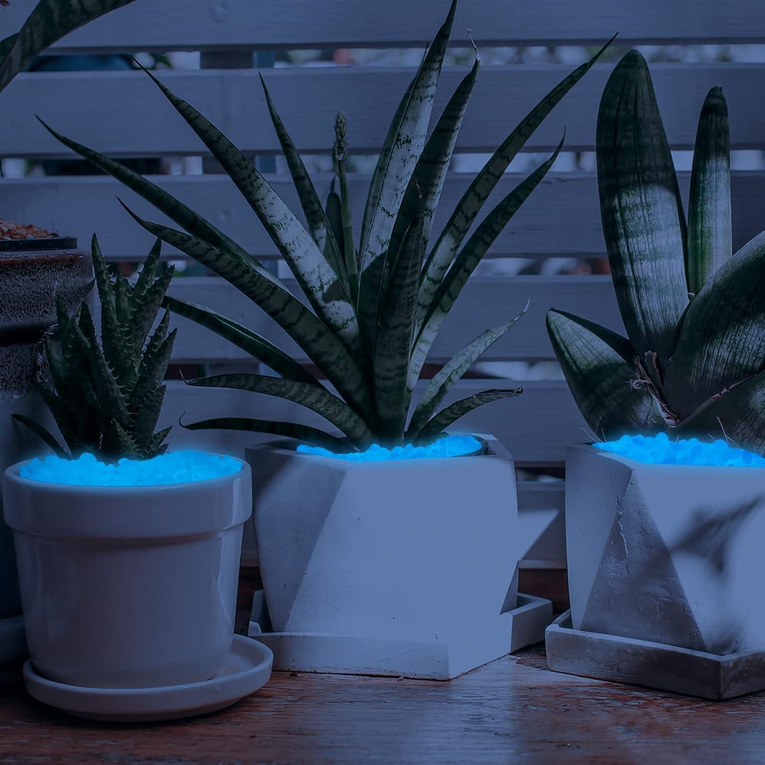 600 Piedras Luminiscentes Decorativas Dinastía Kaiyuan Blancas