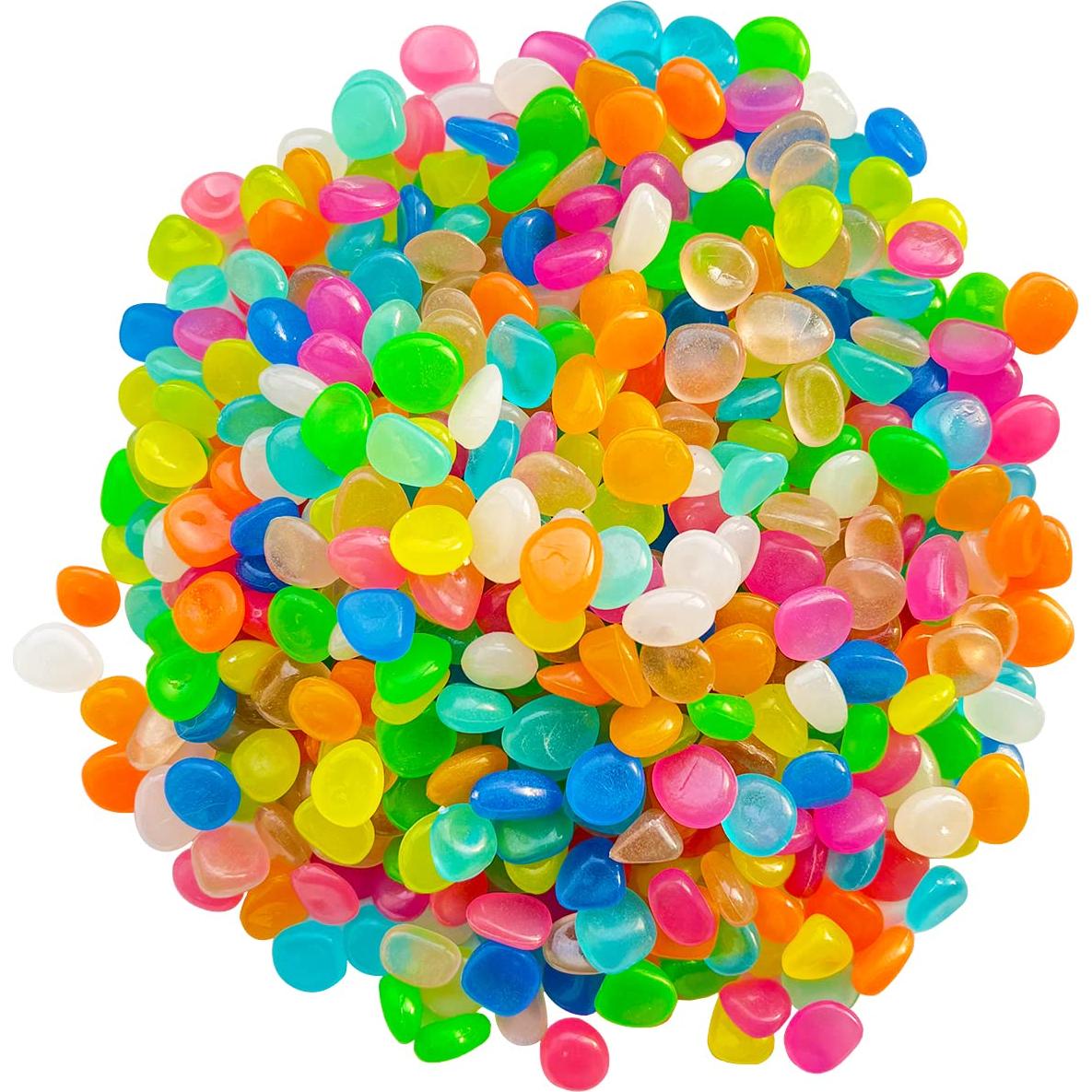 Rocas Brillantes en la Oscuridad Seetooogames - 500 Piezas para Jardín y Acuario