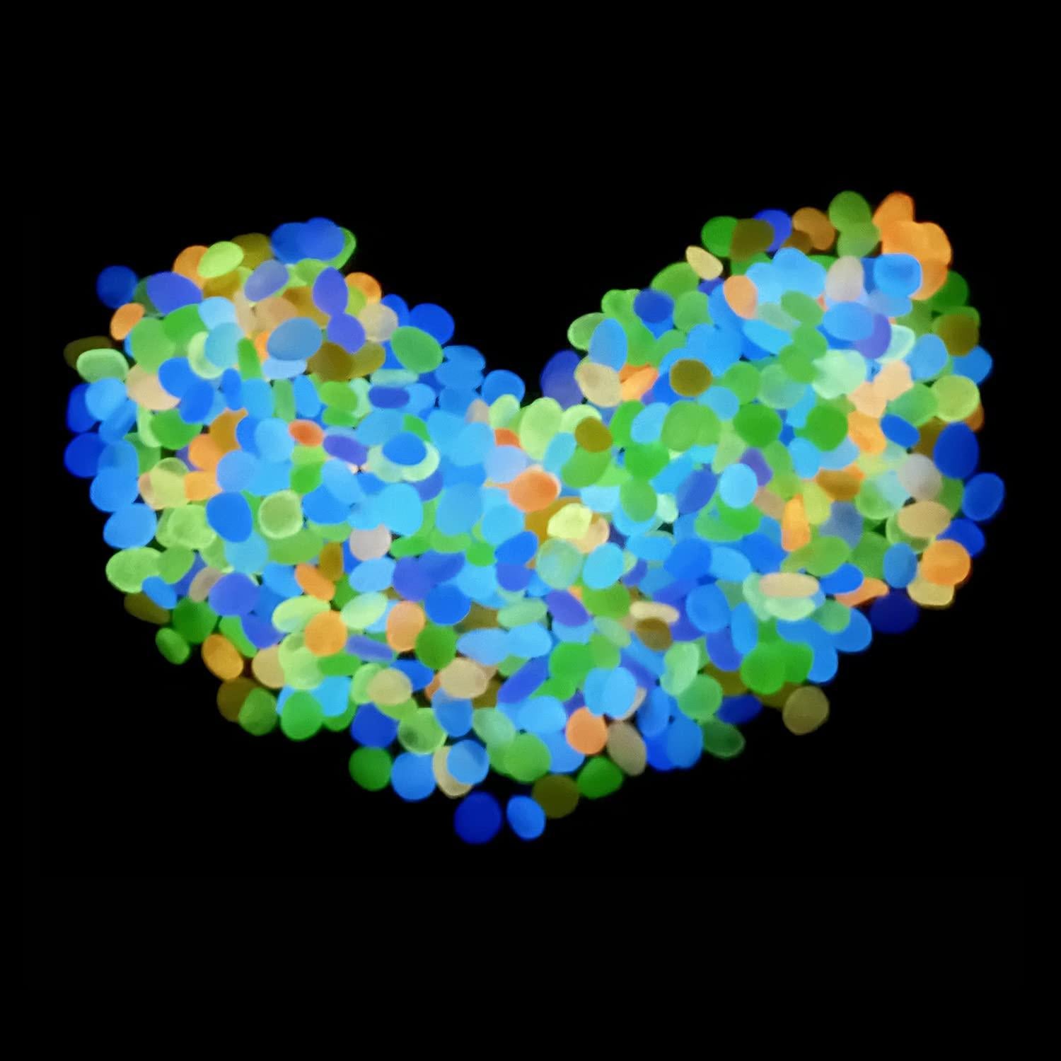 Rocas Brillantes en la Oscuridad Seetooogames - 500 Piezas para Jardín y Acuario