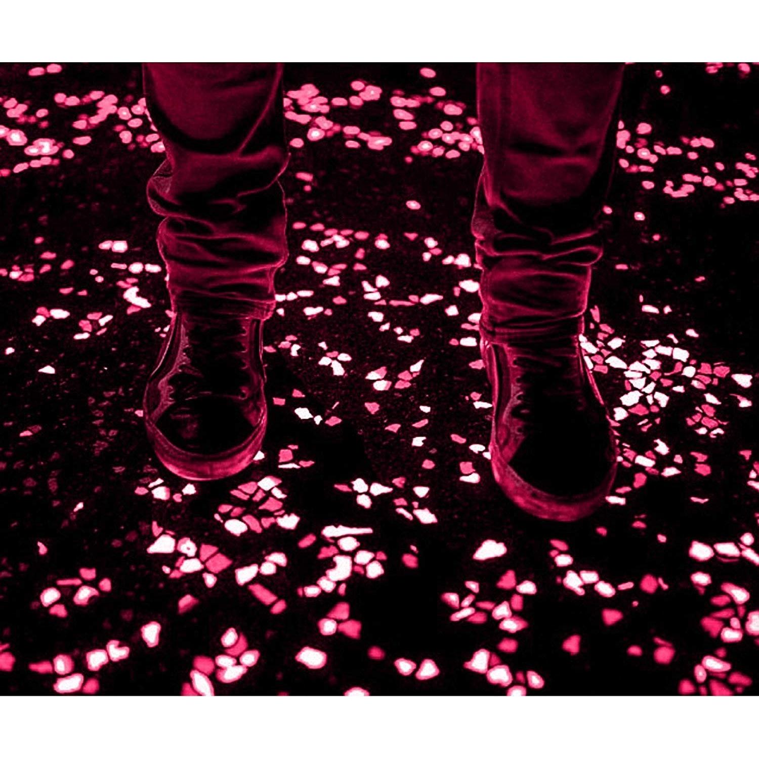 Piedras Brillantes Rosa para Jardín y Acuario - 150 Piezas 2-3 cm