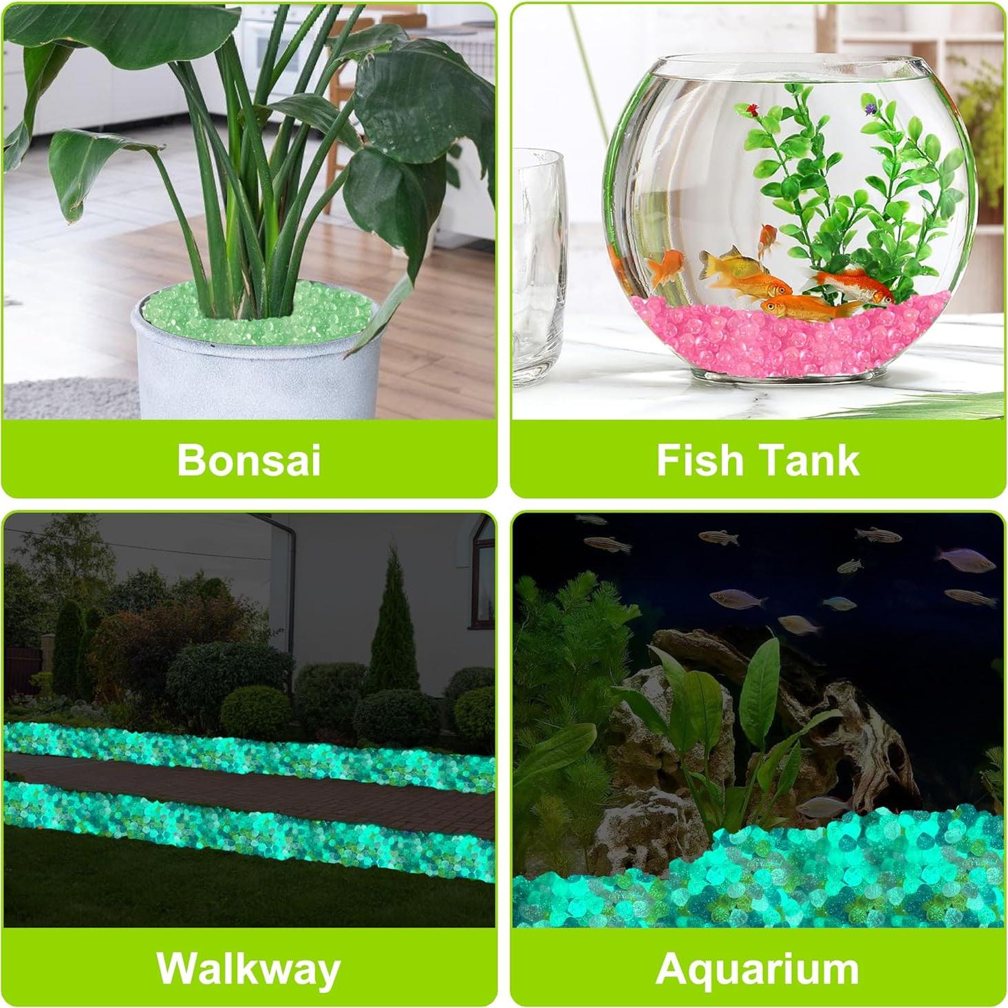 100 Piedras Luminiscentes Brillantes Dinastía Kaiyuan 16cm