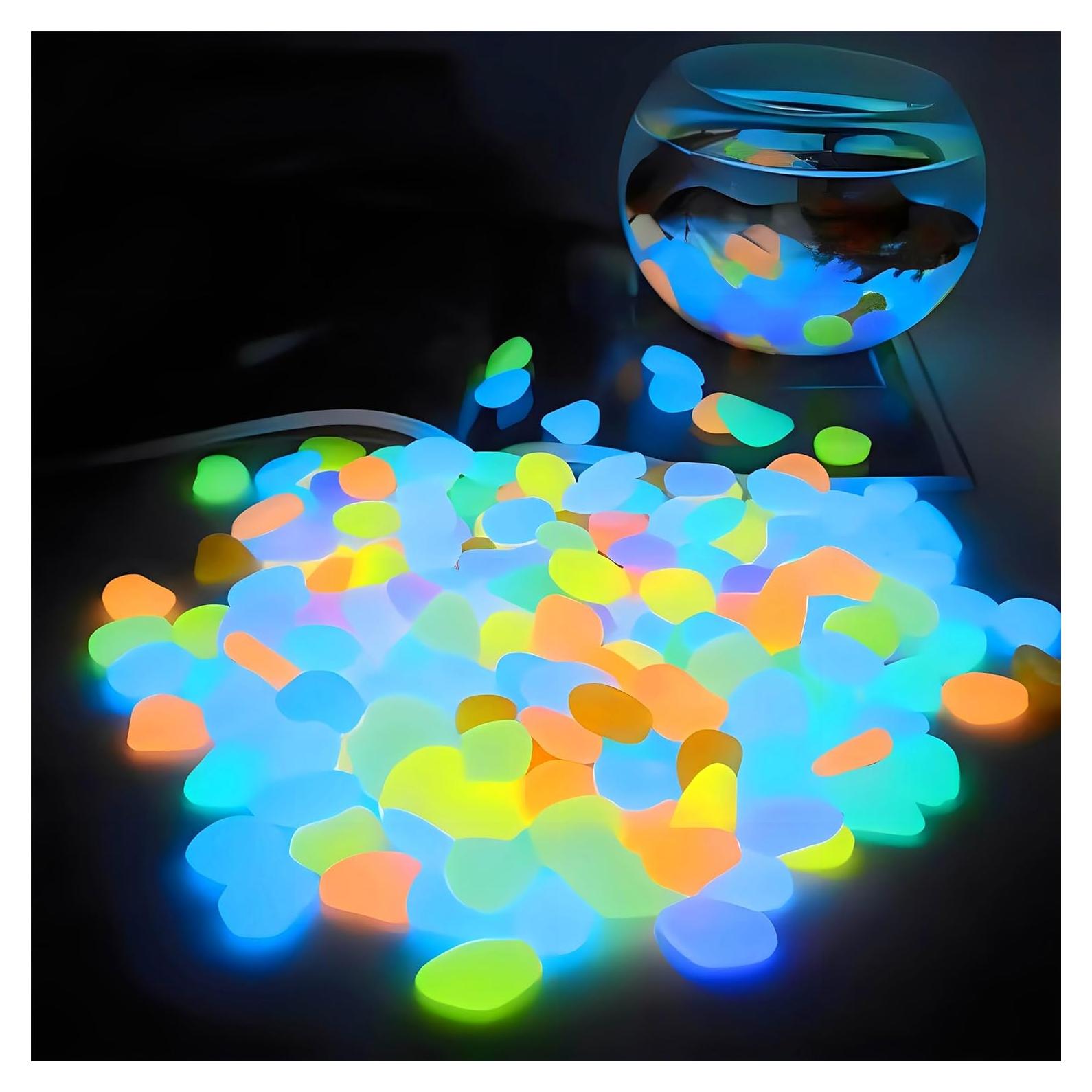 Rocas Brillantes Multicolor LIFEBESTONE para Acuarios 150 Pcs