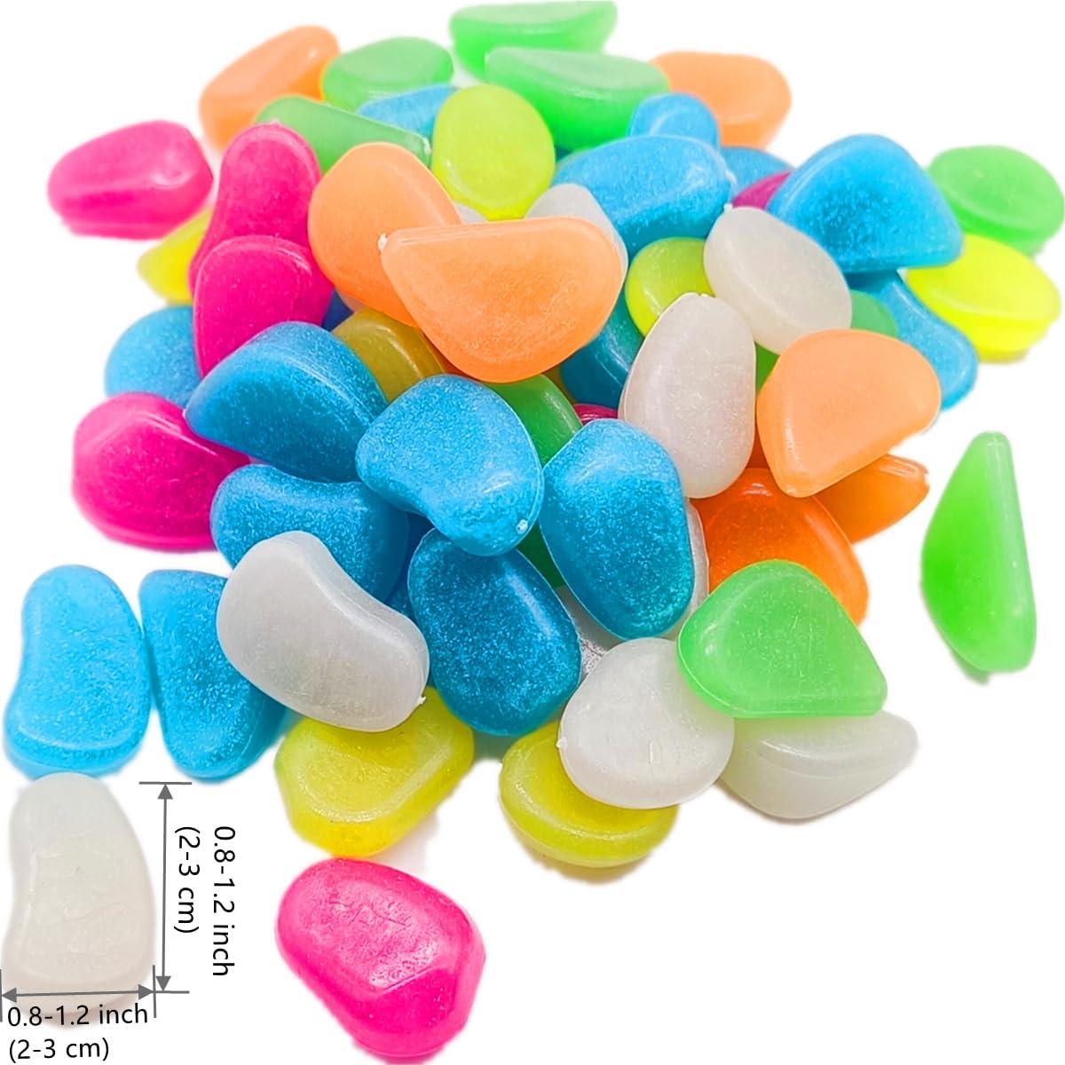 Rocas Brillantes Multicolor LIFEBESTONE para Acuarios 150 Pcs