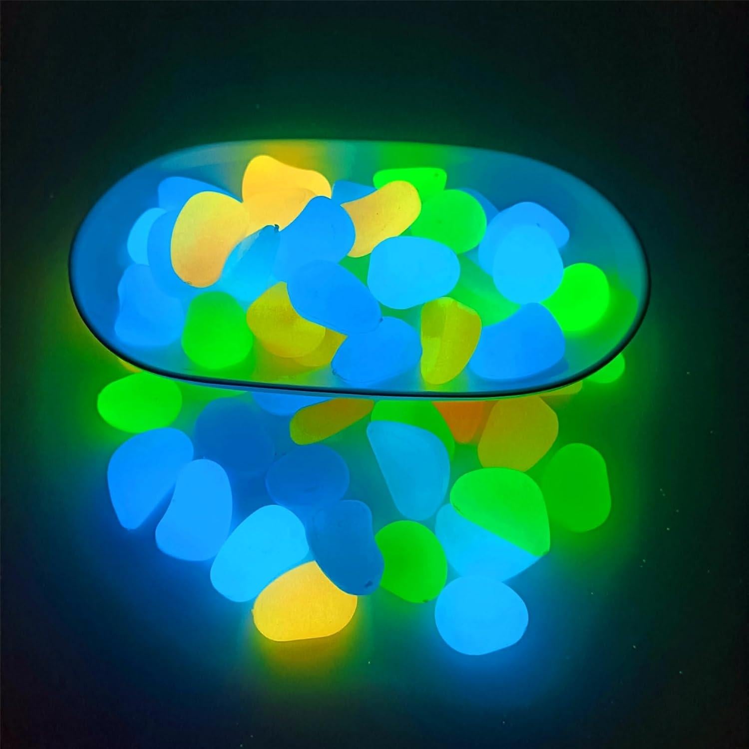 Rocas Brillantes Multicolor LIFEBESTONE para Acuarios 150 Pcs