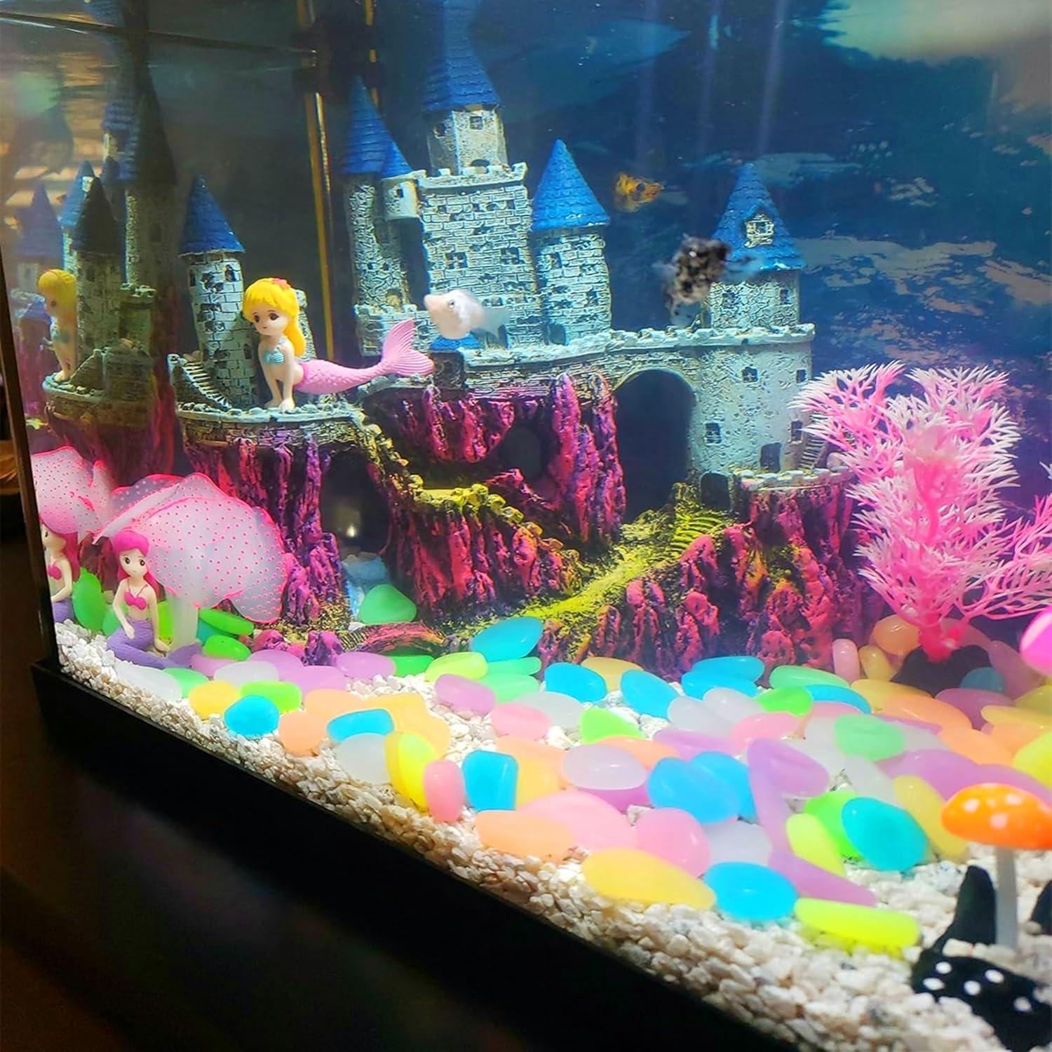 Rocas Brillantes Multicolor LIFEBESTONE para Acuarios 150 Pcs