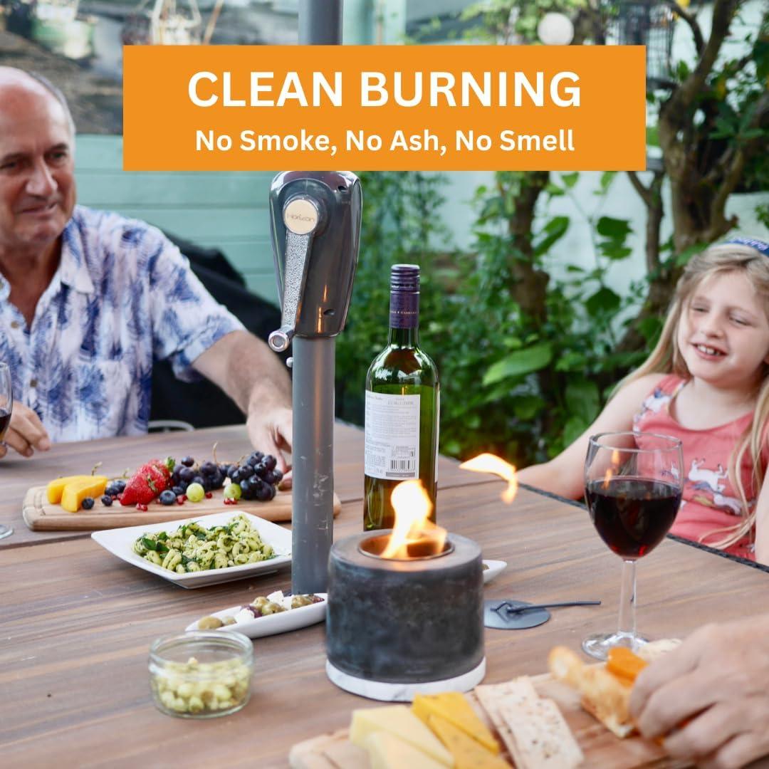 Bioetanol Premium Roundfire - 3 x 1 Litro - Combustión Limpia