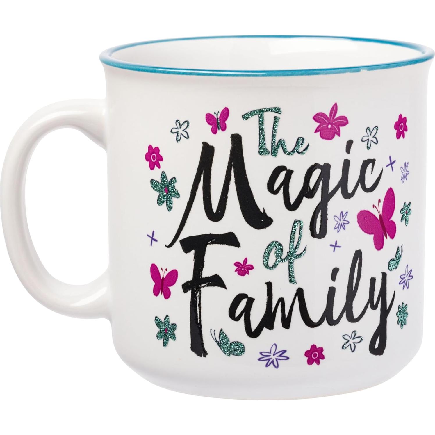 Taza Cerámica Silver Buffalo Encanto 591 ml Magia Familiar