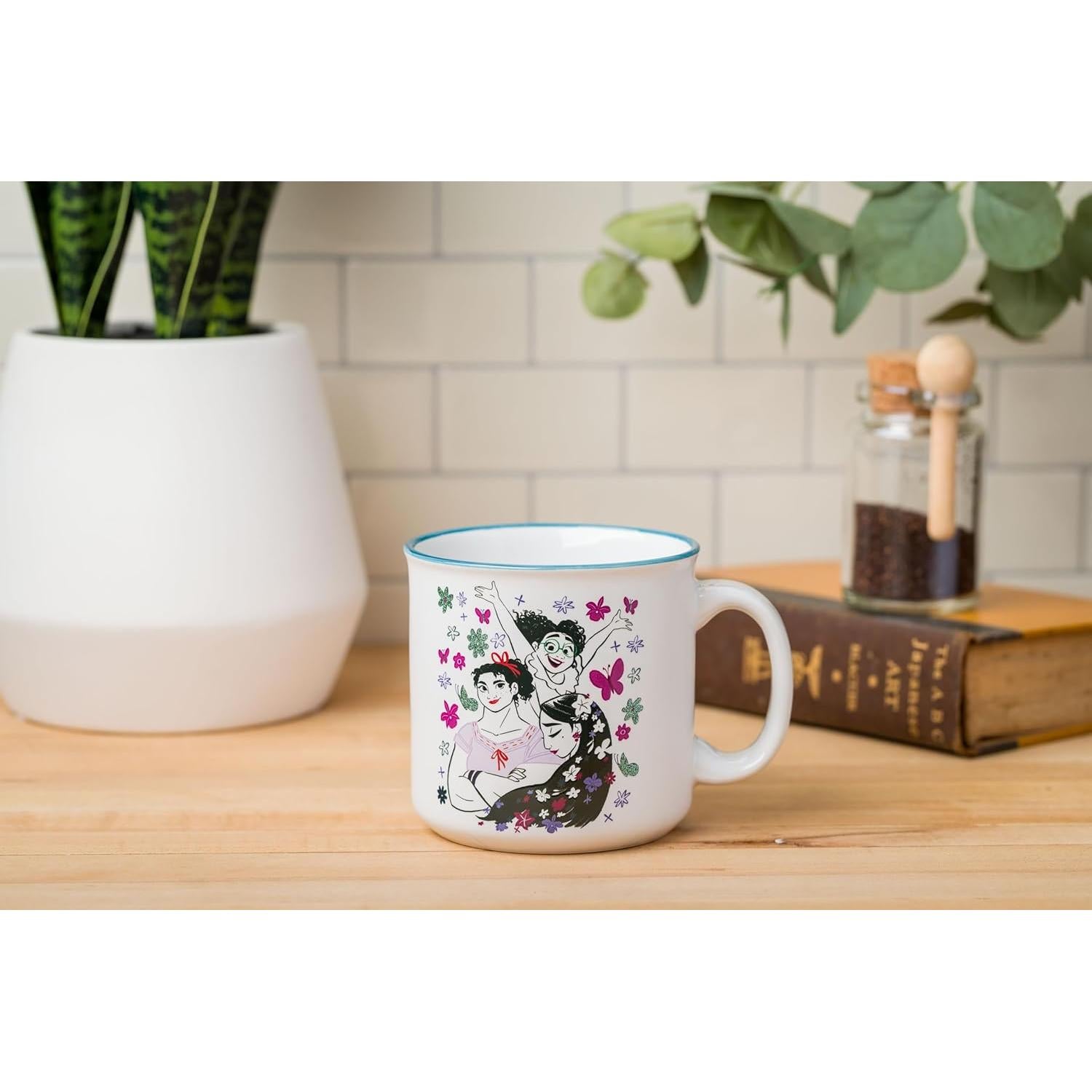 Taza Cerámica Silver Buffalo Encanto 591 ml Magia Familiar