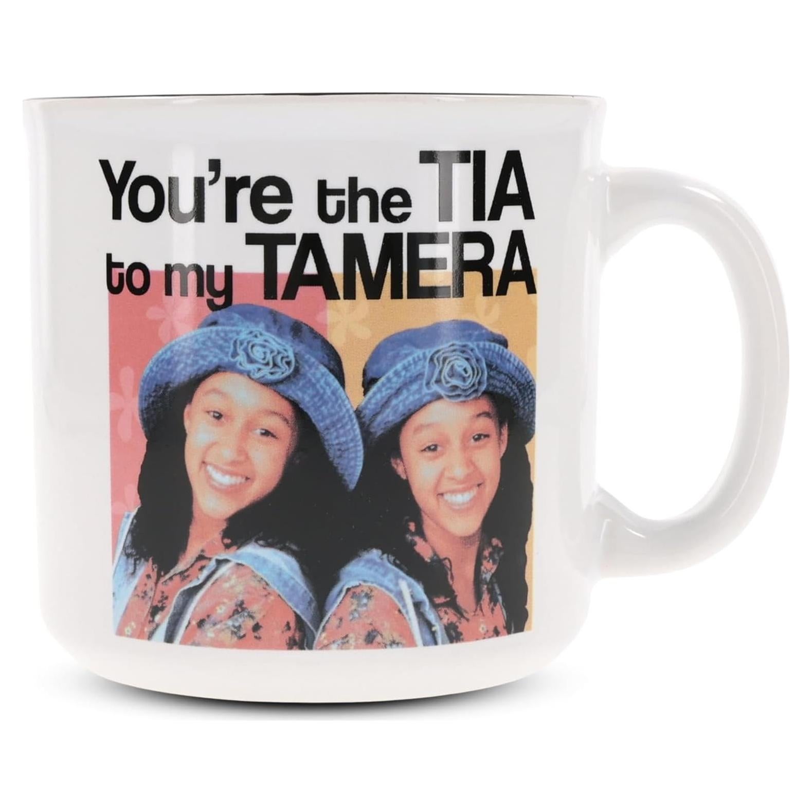 Taza camper cerámica Silver Buffalo Sister Sister 591 ml