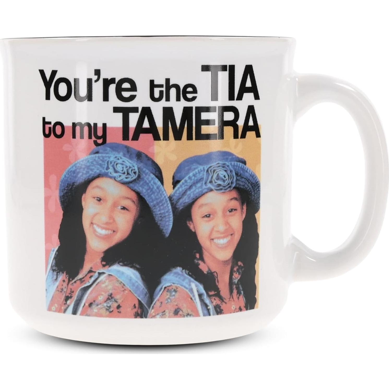 Taza camper cerámica Silver Buffalo Sister Sister 591 ml