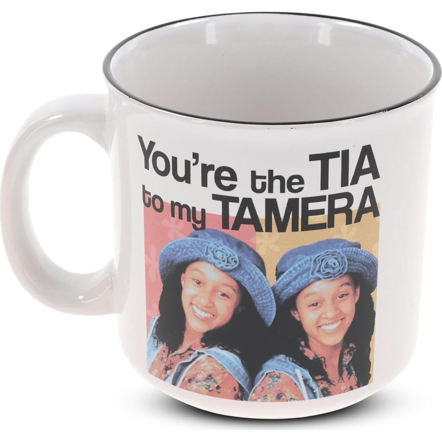 Taza camper cerámica Silver Buffalo Sister Sister 591 ml