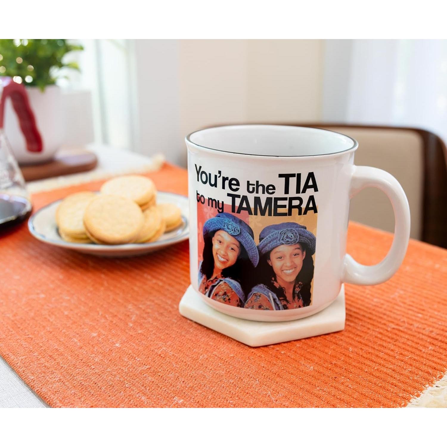 Taza camper cerámica Silver Buffalo Sister Sister 591 ml