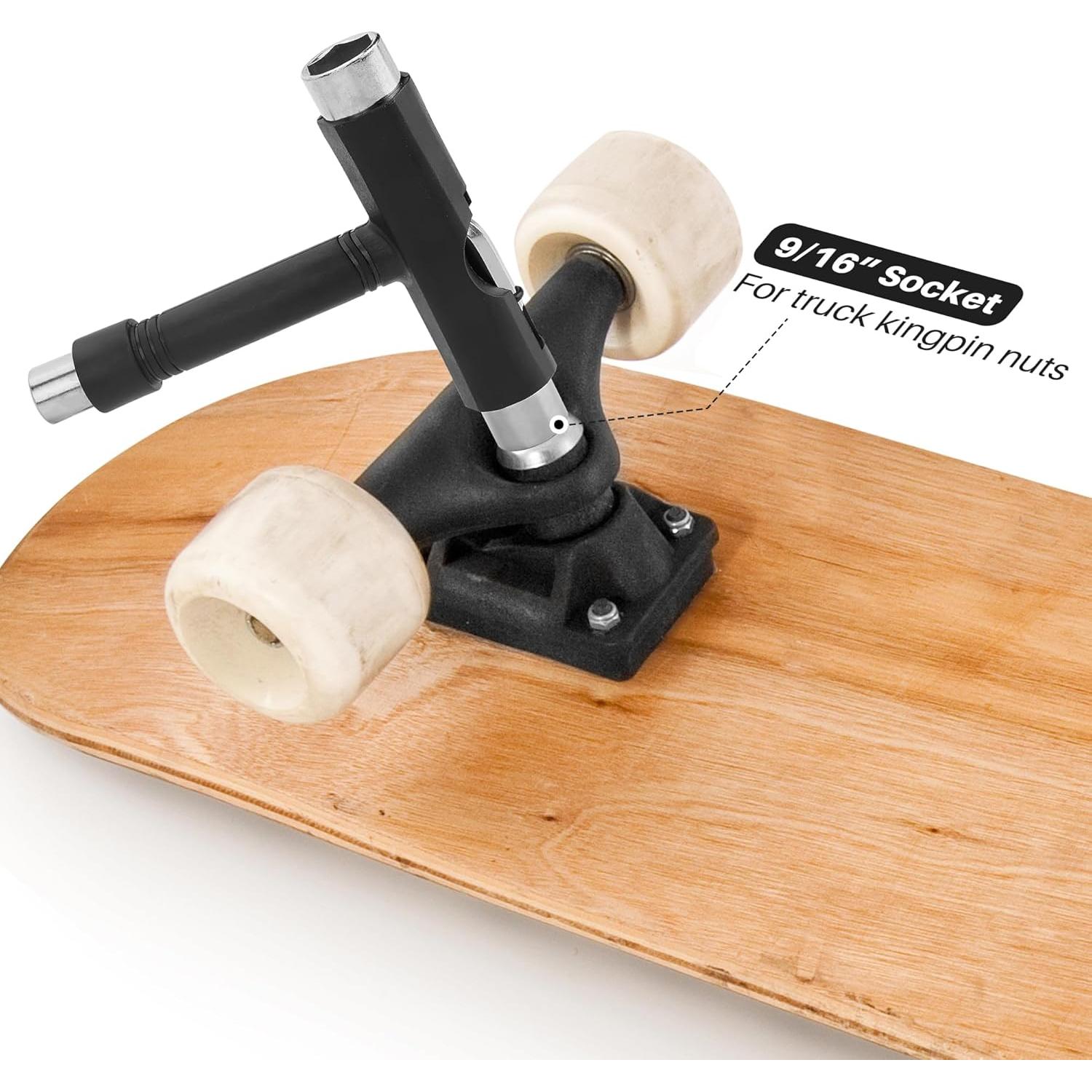 Llave multifuncional para patineta OAOJUBR HB001, 2 en 1