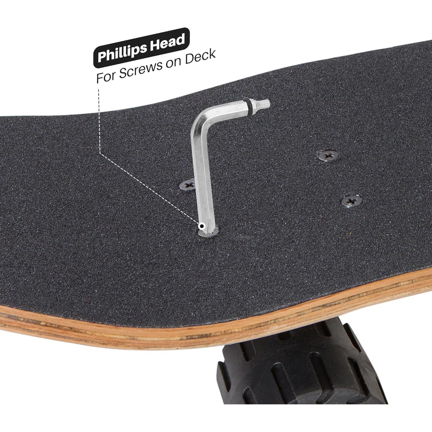 Llave multifuncional para patineta OAOJUBR HB001, 2 en 1