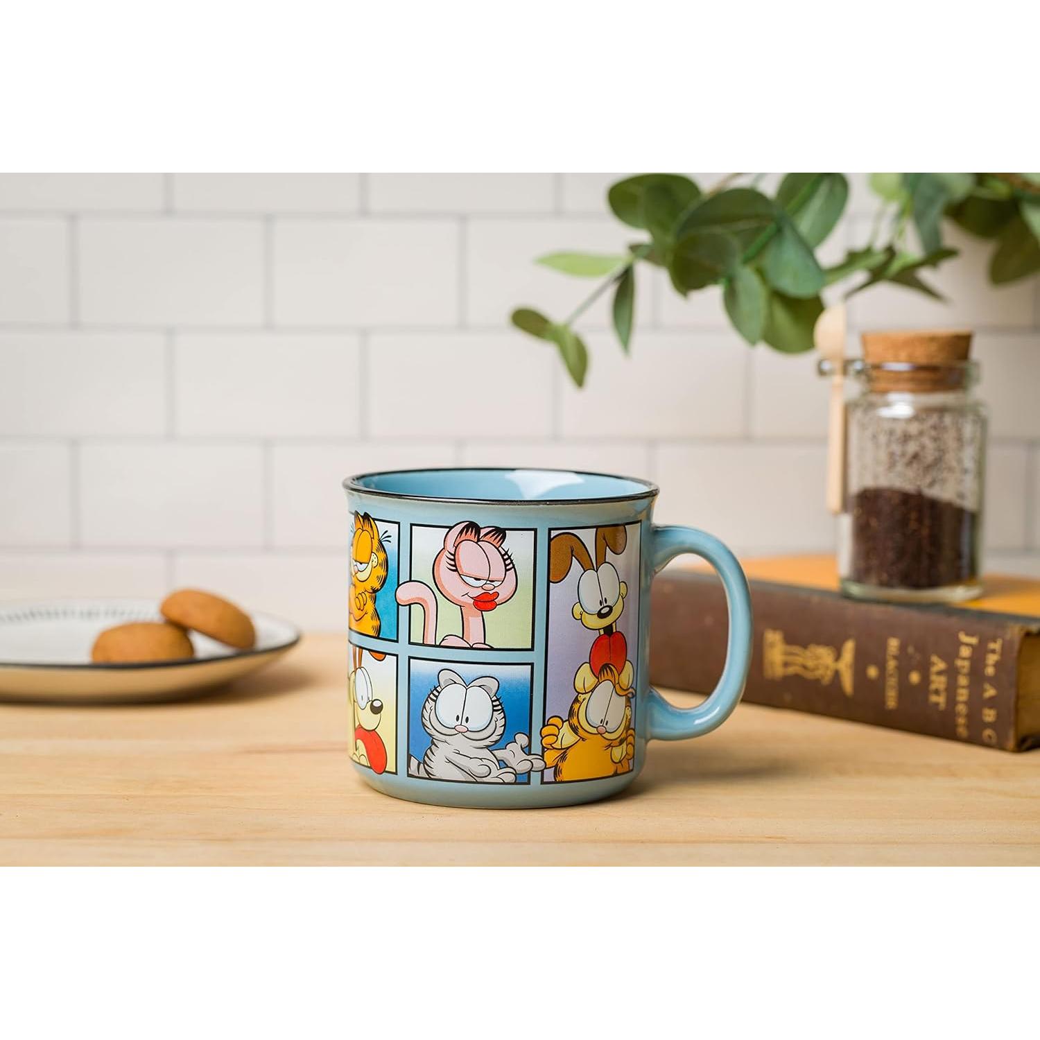 Taza de Cerámica Silver Buffalo Garfield 591 ml Colorida