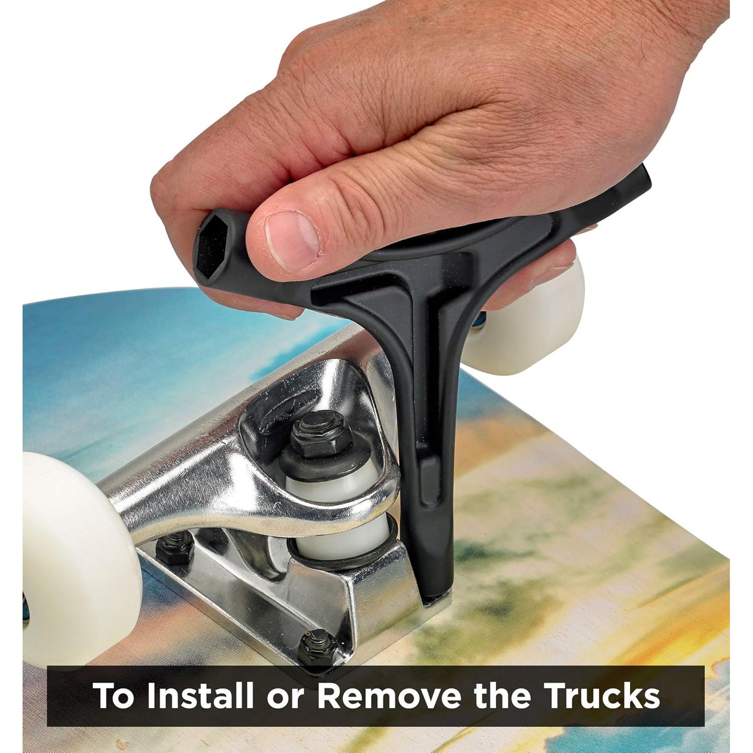 Herramienta de Patinaje Todo en Uno RADECKAL - Color Caño de Pistola