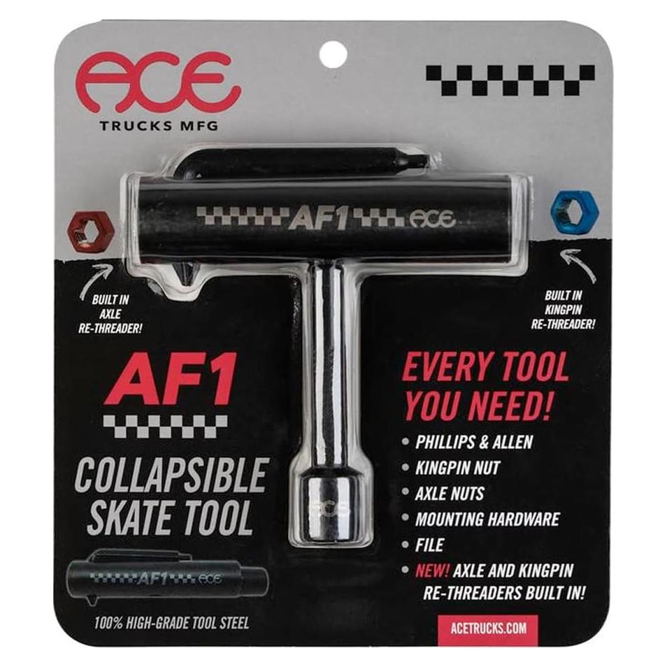 Herramienta de Skate Plegable ACE Trucks AF1 Negra