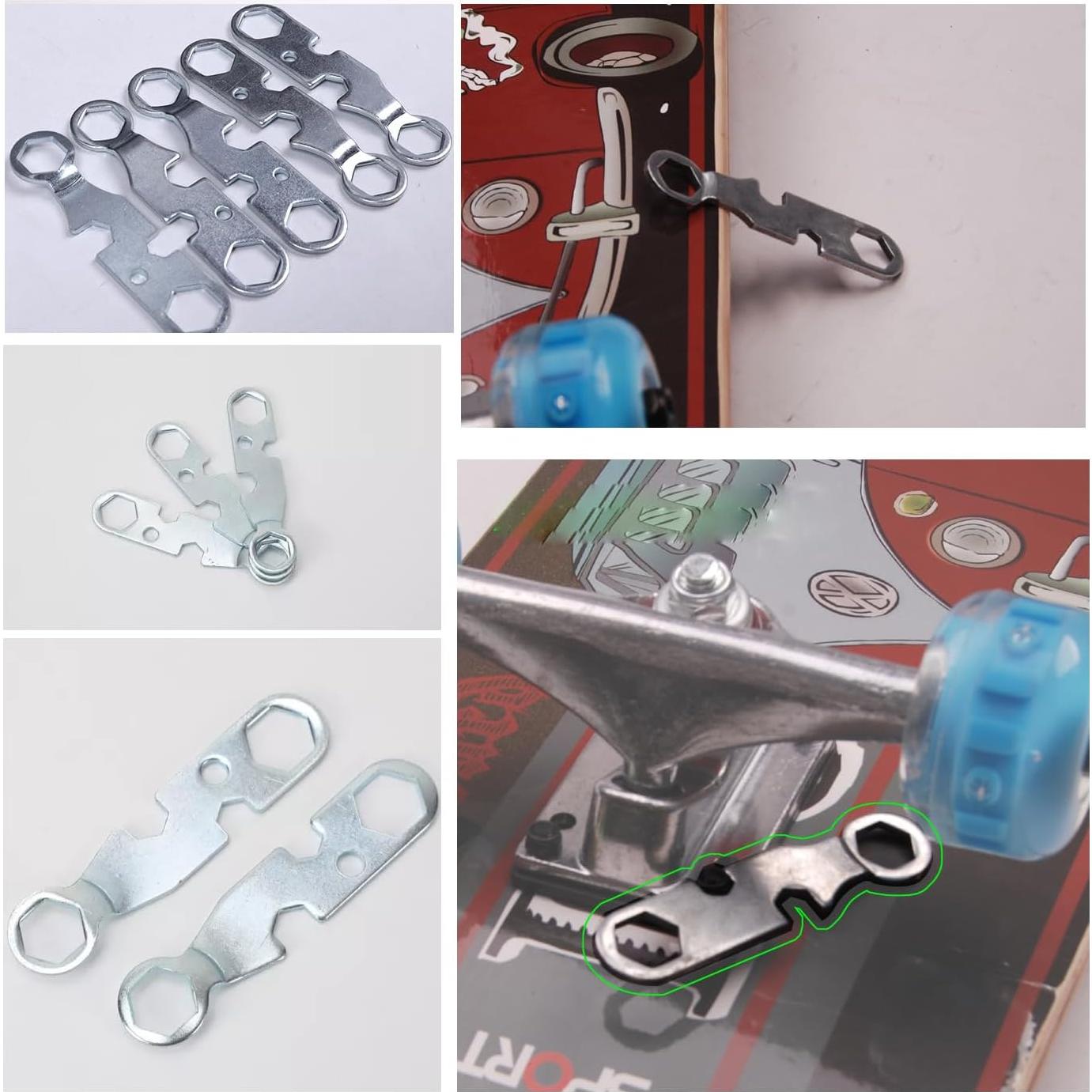 Paquete de 6 Llaves de Patineta SquEqu Universal 90mm