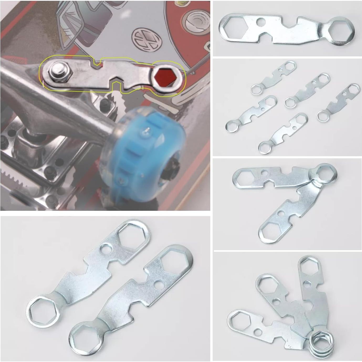 Paquete de 6 Llaves de Patineta SquEqu Universal 90mm